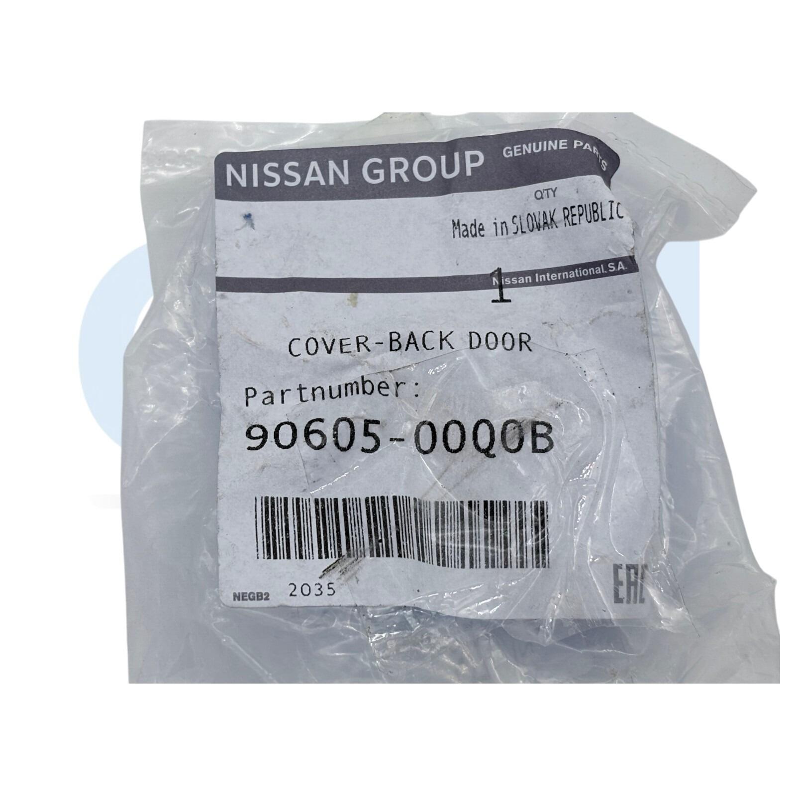 Original Nissan NV300 Primastar (X82) Rear Door Handle Cap assembly — part number 9060500Q0B