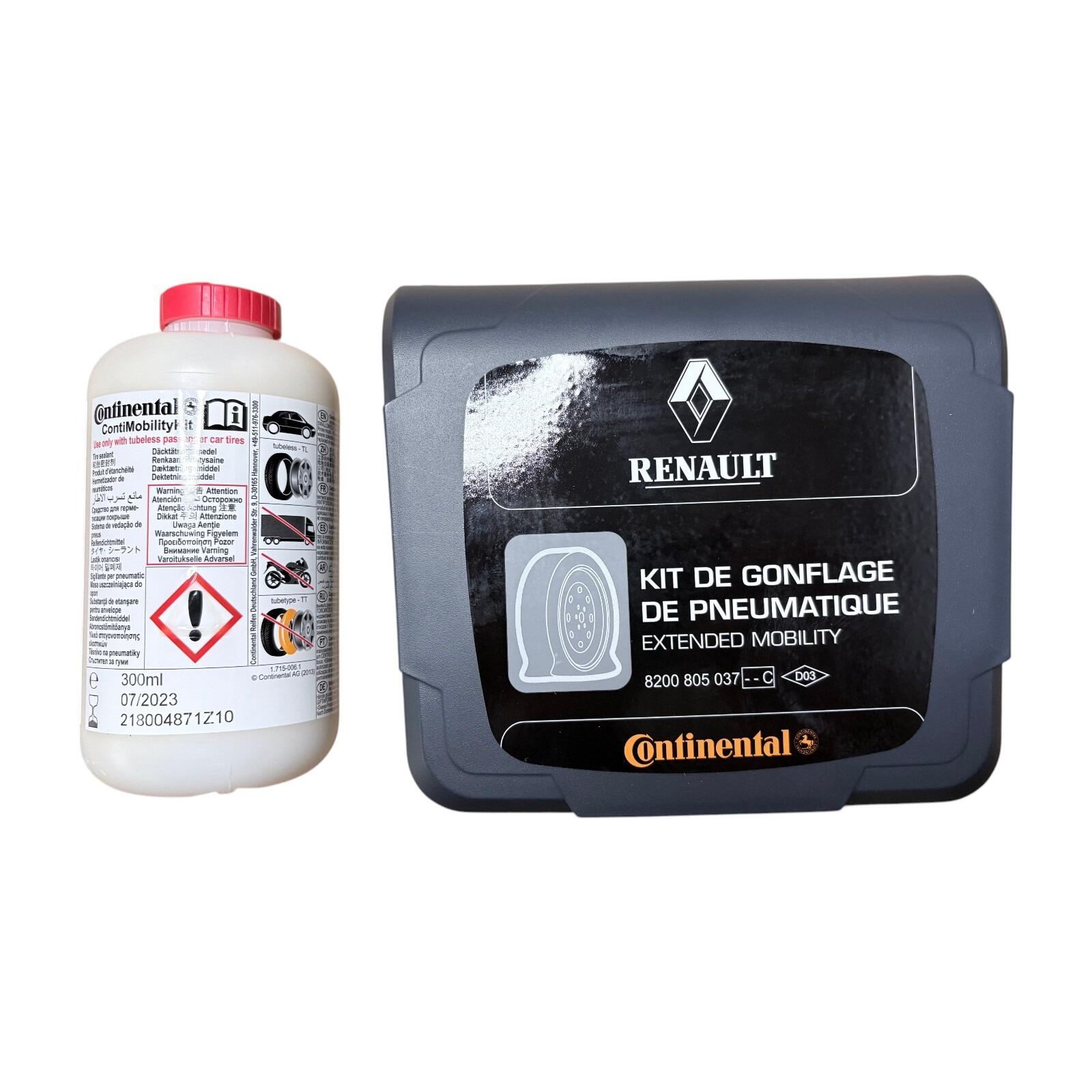 Genuine Renault Dacia Tyre Sealant and Compressor Kit (expired) — OEM-grade replacement — part number 997902768R