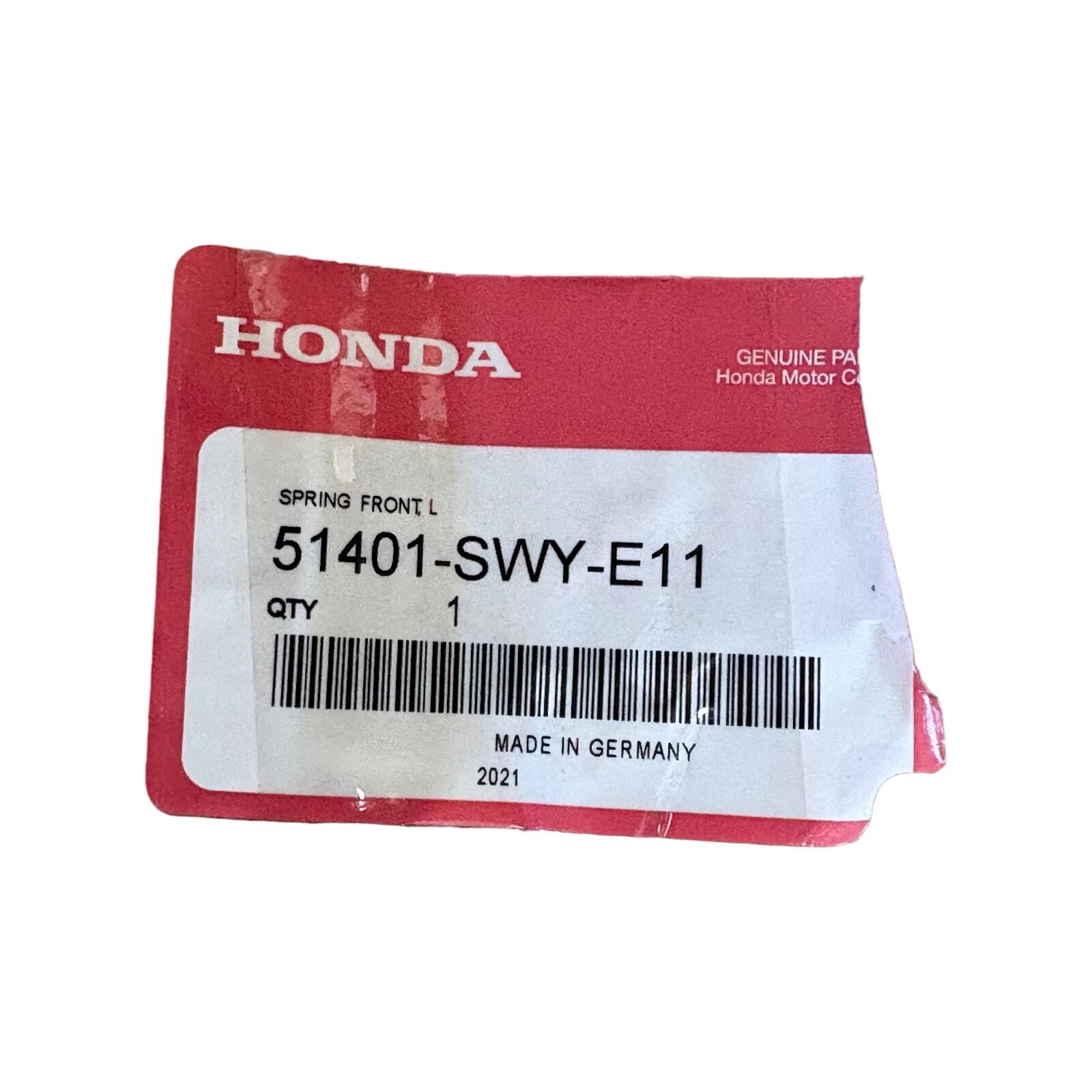 Genuine Honda CR-V Front Coil Spring -SWY-E11 SWYE11 — original equipment quality, MPN 51401