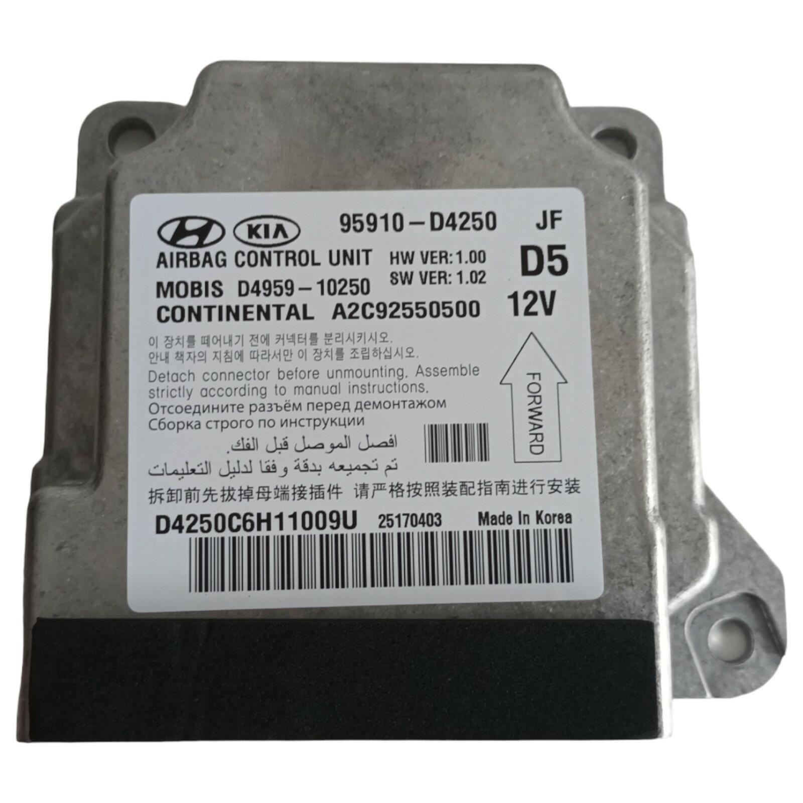 Genuine KIA Optima Airbag Control Module Assembly
