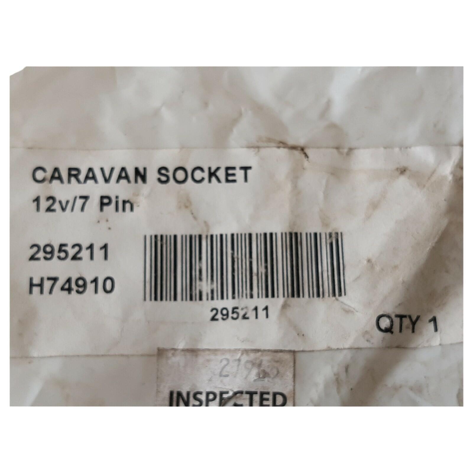 GFN Parts Caravan 7-Pin 12V towbar socket (aluminium)