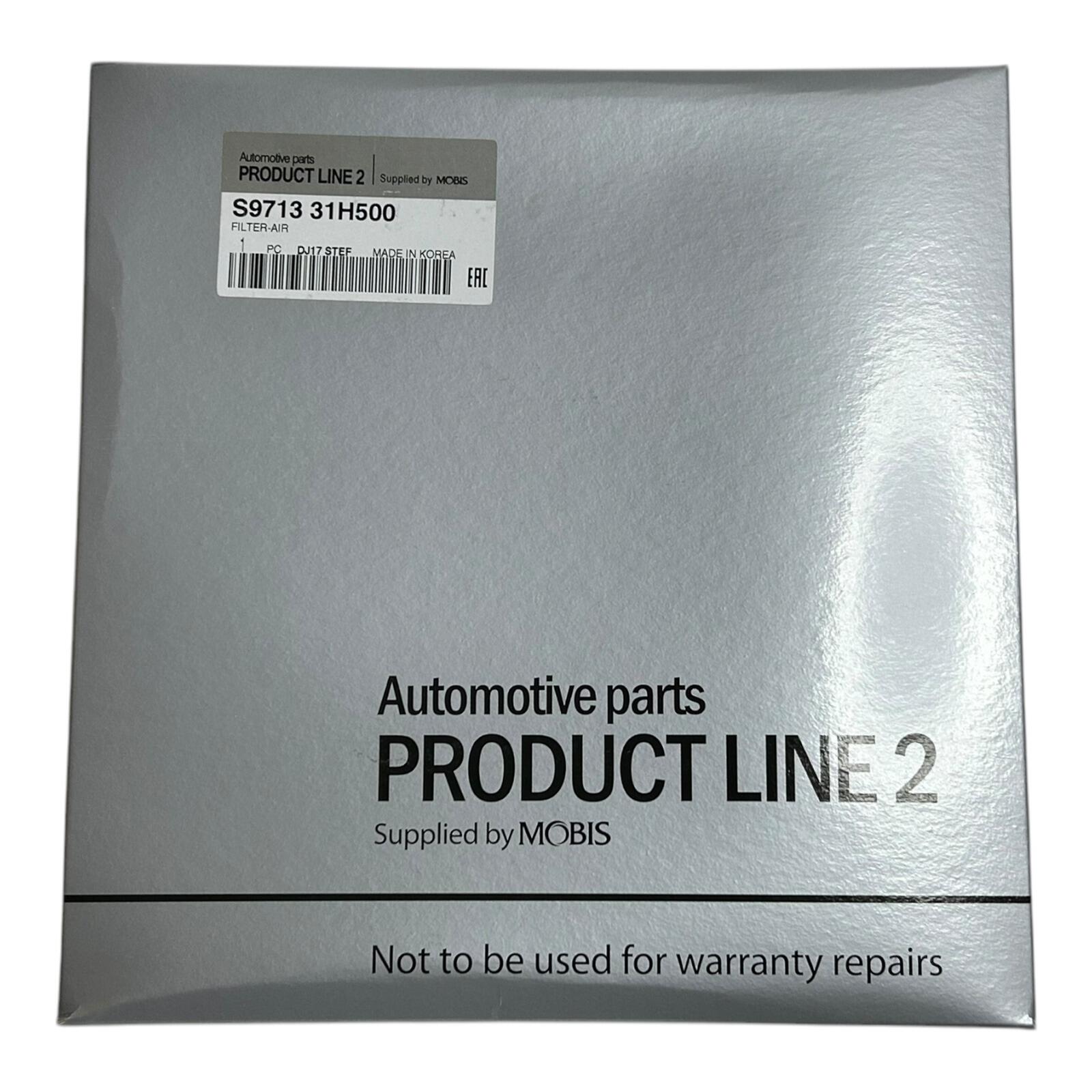 Genuine Hyundai 5 Year full service kit replacement part