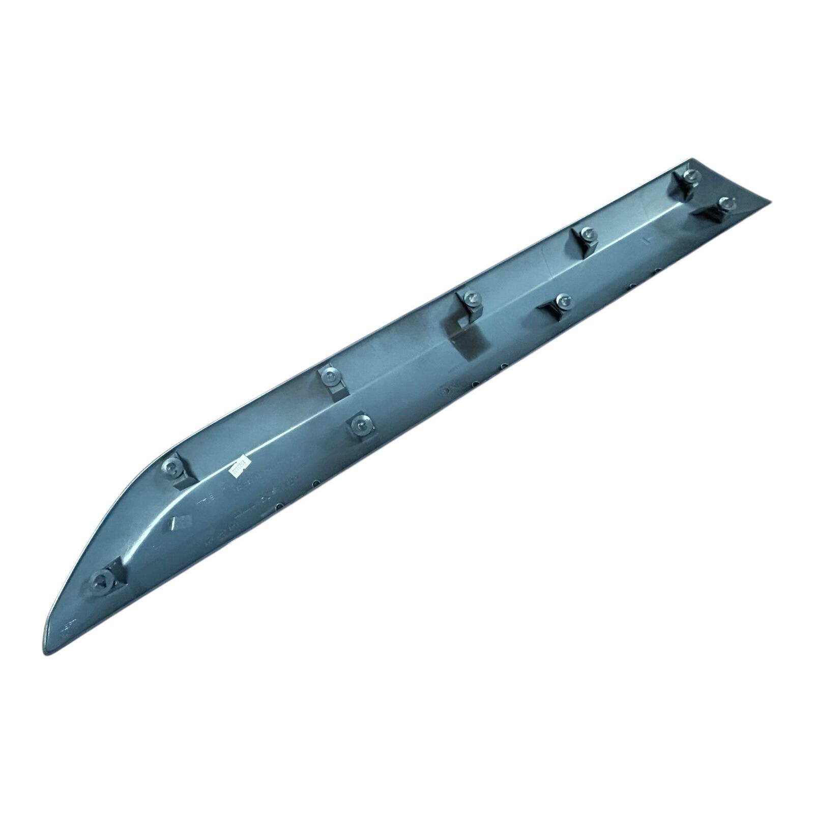 Genuine PSA Peugeot Citroen Door moulding (gunmetal grey) close up view