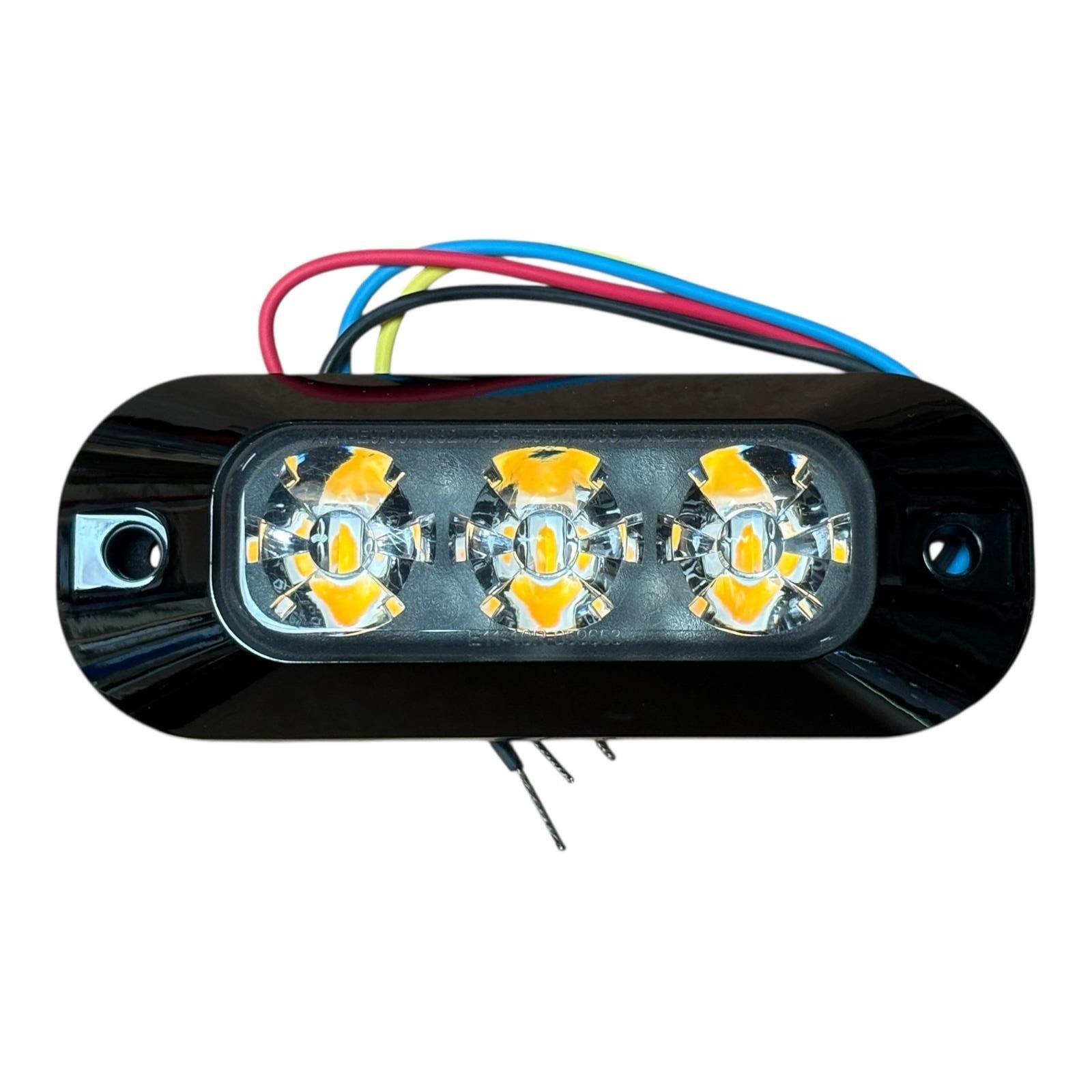 TRP Ecco LED Flashing warning light (amber) 12/24V