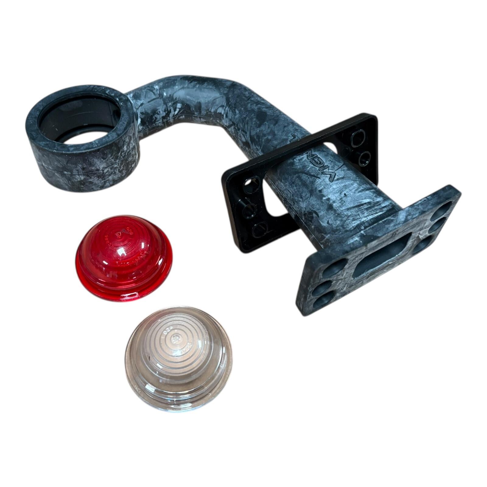 Vignal Rubber side marker lamp red/white