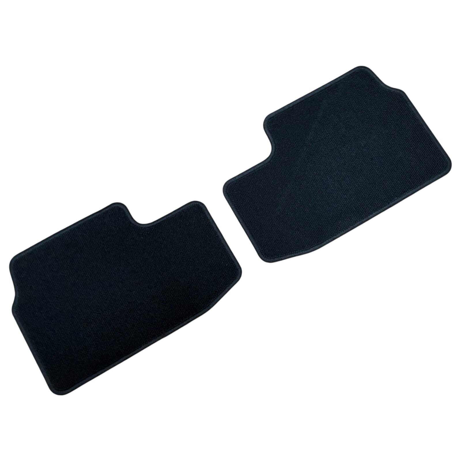 Genuine Vauxhall Velour Black Mat close up view