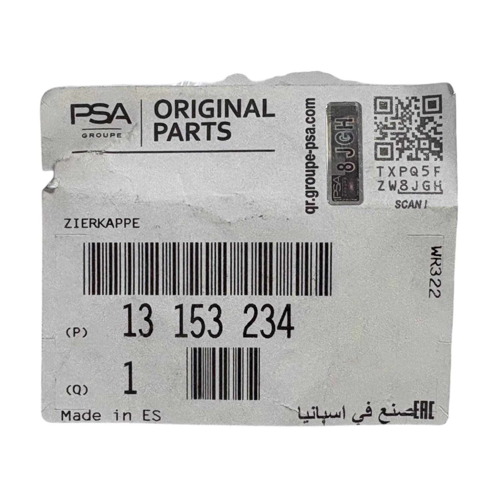 Authentic Vauxhall Corsa Tigra Meriva Alloy Wheel Centre (13153234)
