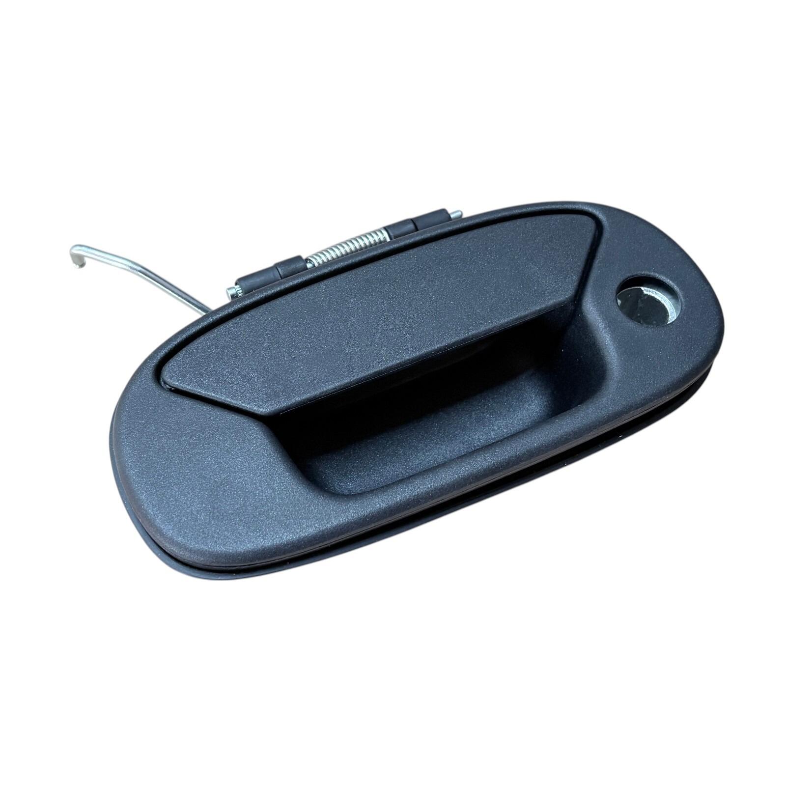 Genuine FIAT Doblo 3C Rear Door Handle (black) 735415738 — part number 0735415738