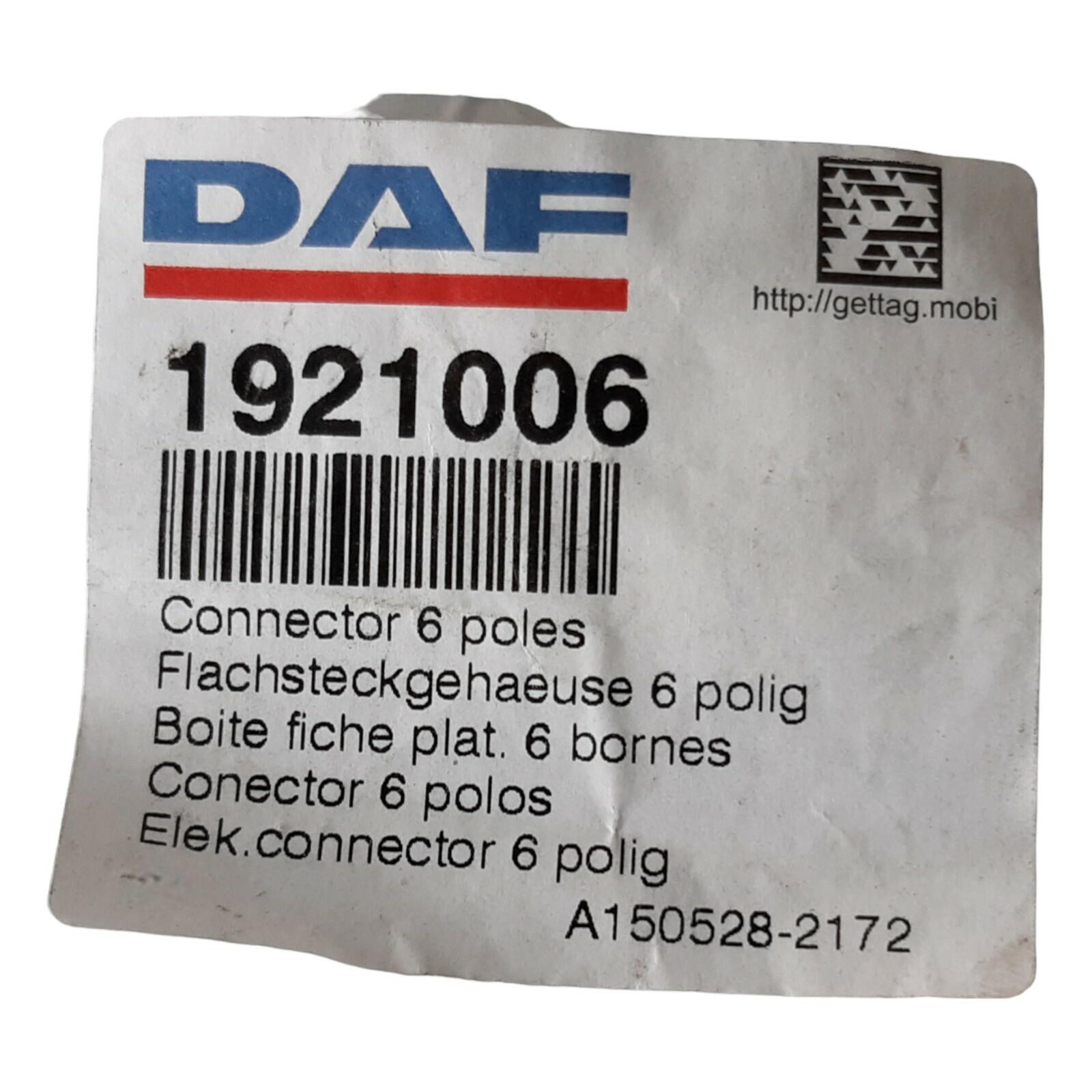 DAF OEM 6-Pin Female Connector (Grey)