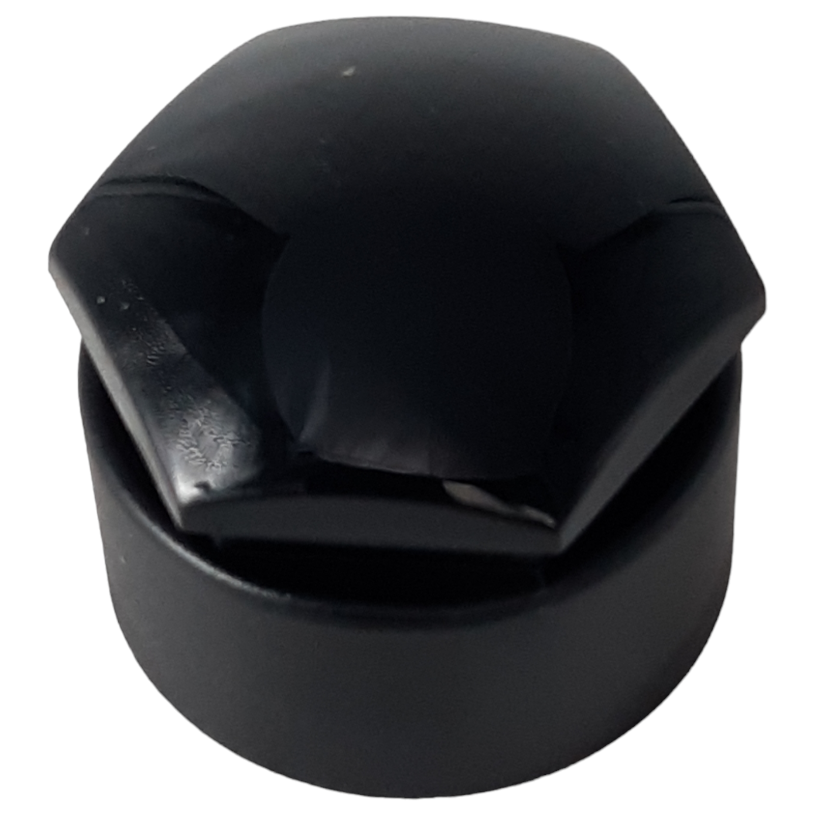 Genuine Skoda Fabia Wheel Nut Cover (Satin Black) — part number 8D0601173E