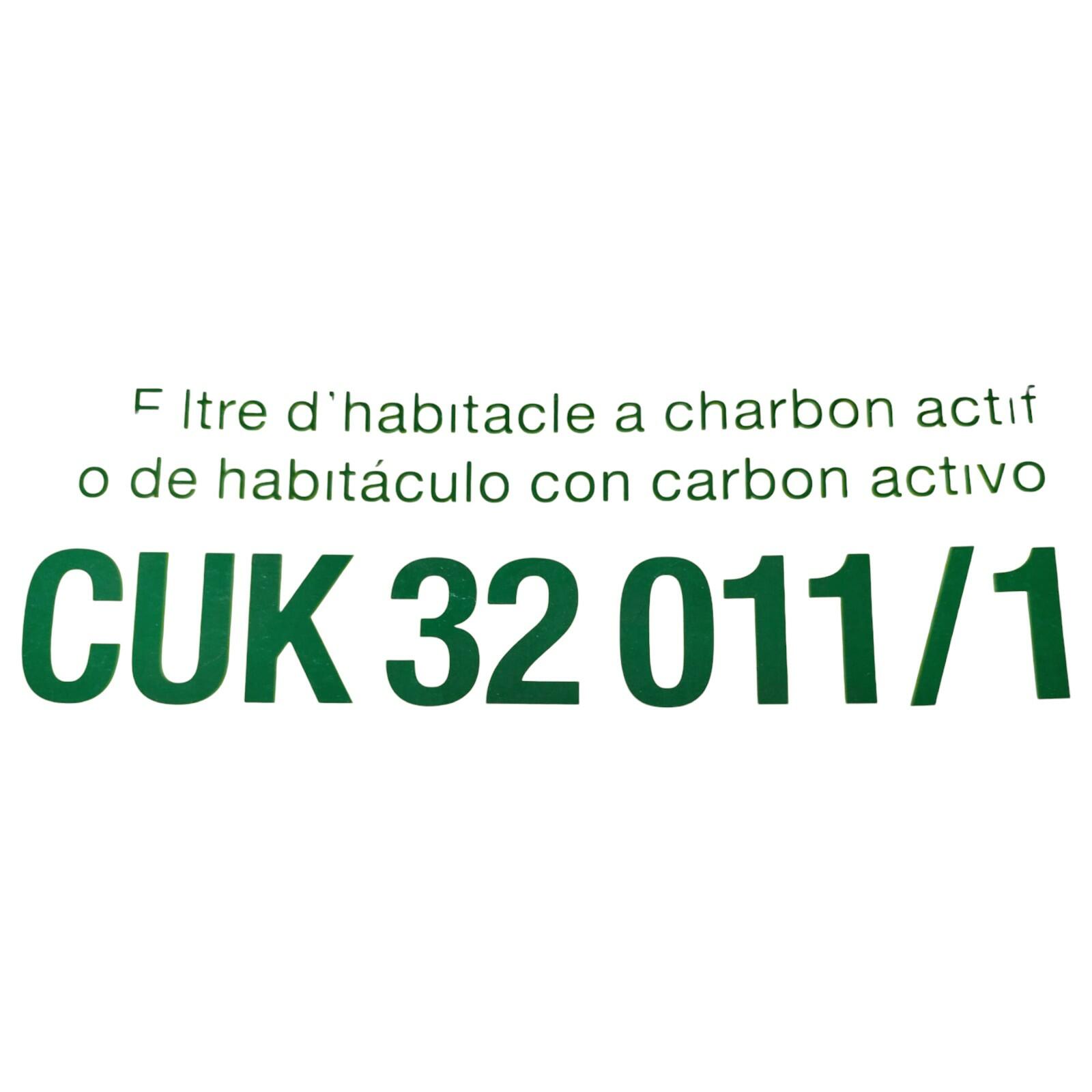 Cabin pollen filter CUK320111 by Mann