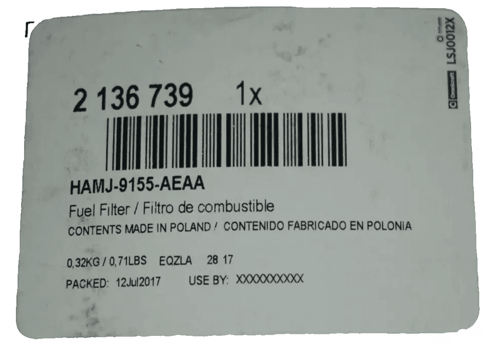 Omnicraft Fuel Filter For MERCEDES-BENZ A-CLASS 2.0 D