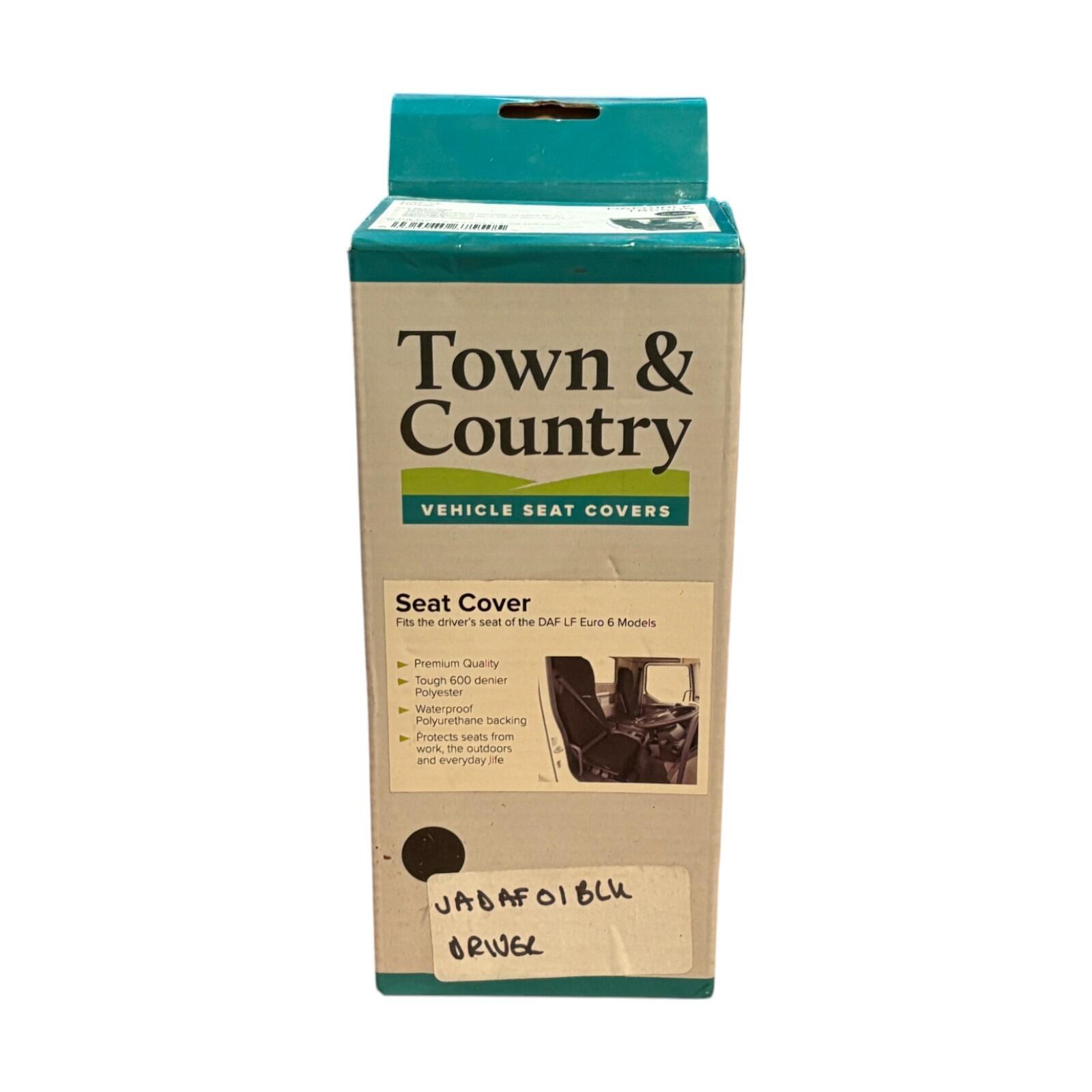 Town & Country Drivers seat cover LF (Euro 6) black SHBDAF01BLK