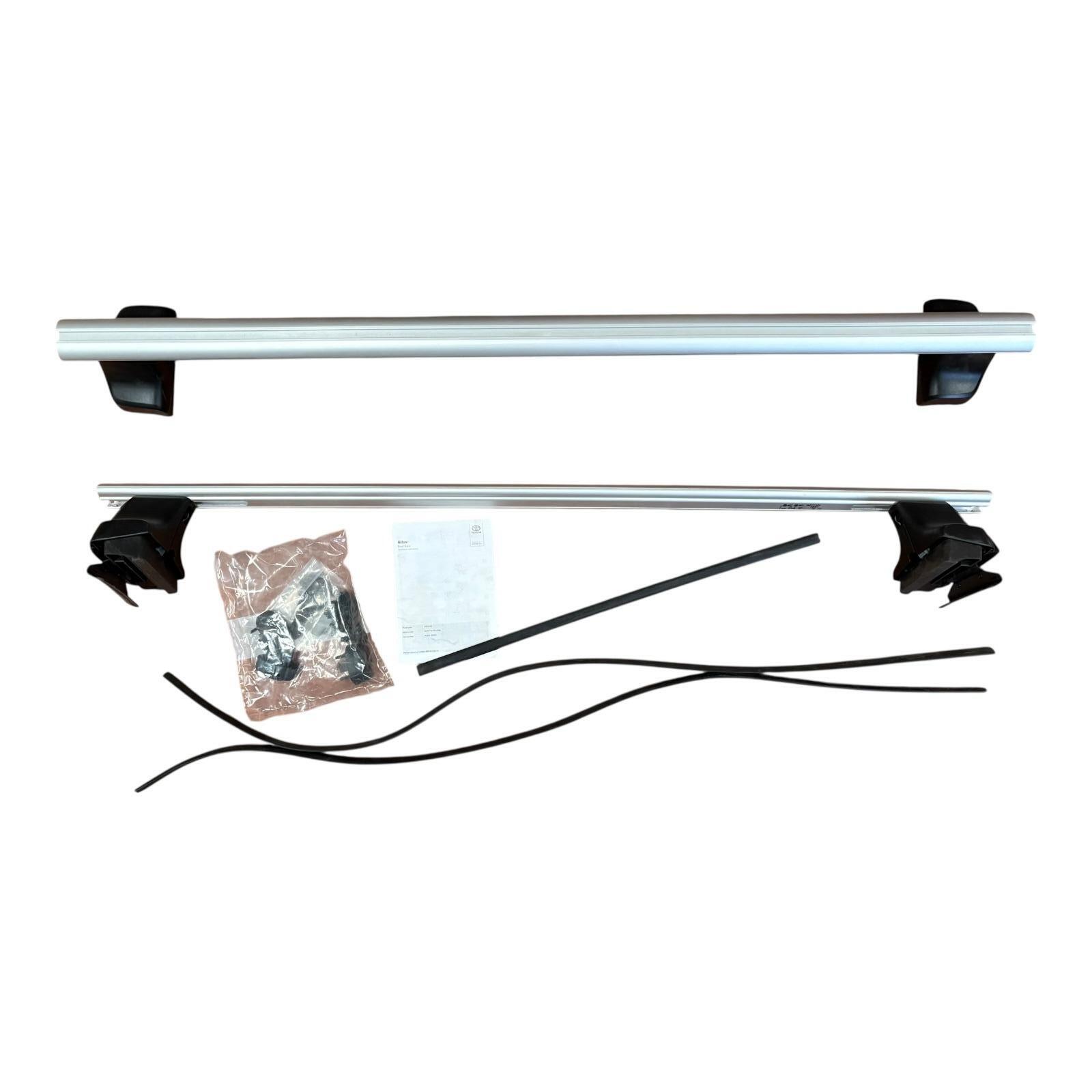 Genuine Toyota Hi-Lux Aluminium roof bars with locks (see listing) — part number PC3010K001