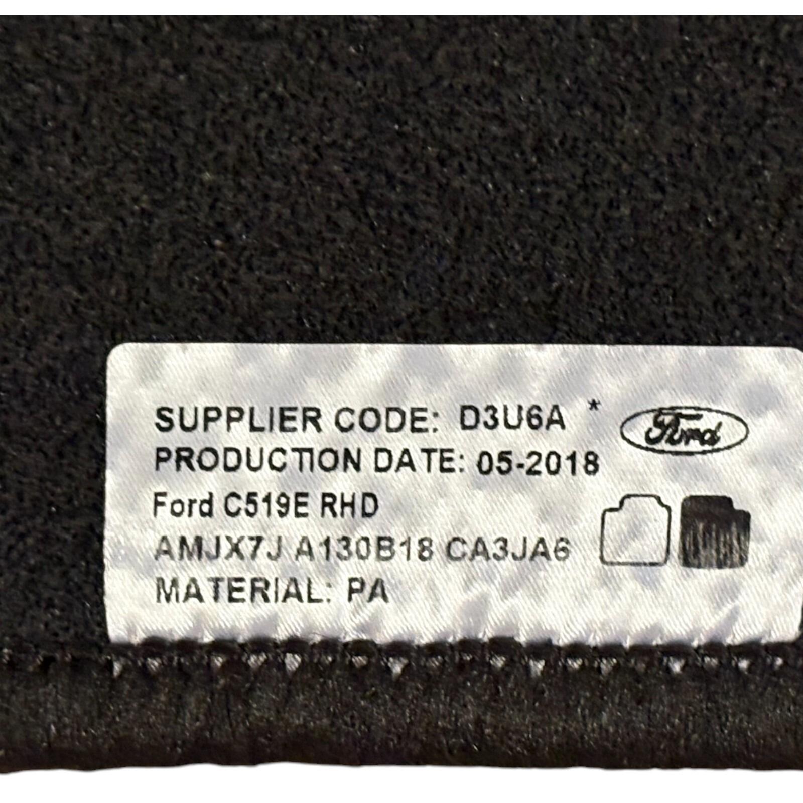 Genuine Ford Focus (CGE) Front Black Mat 2367747 — original equipment quality, MPN 2278538