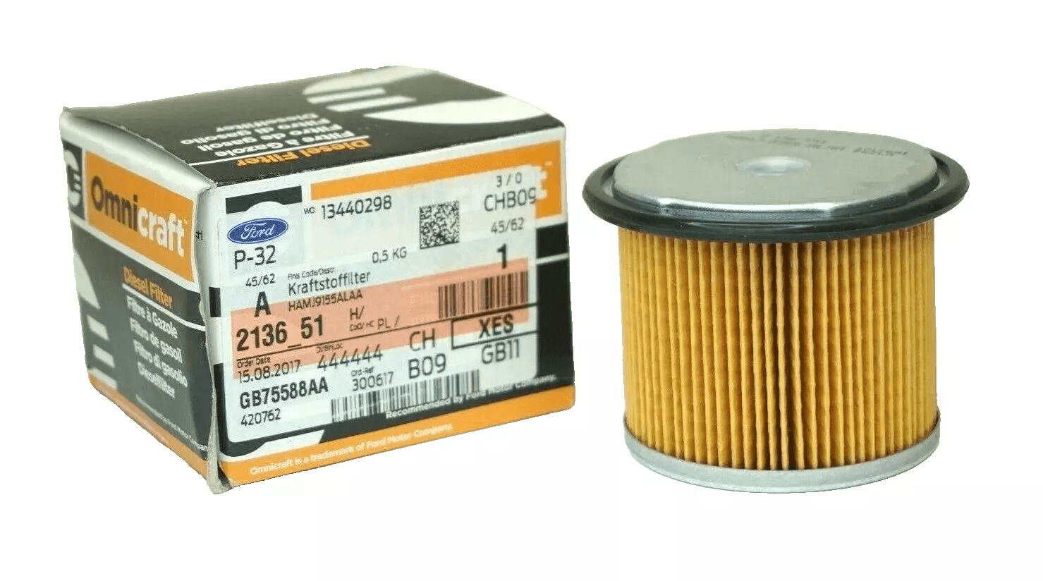 Omnicraft Fuel Filter For Citroen BERLINGO 1.9 Diesel
