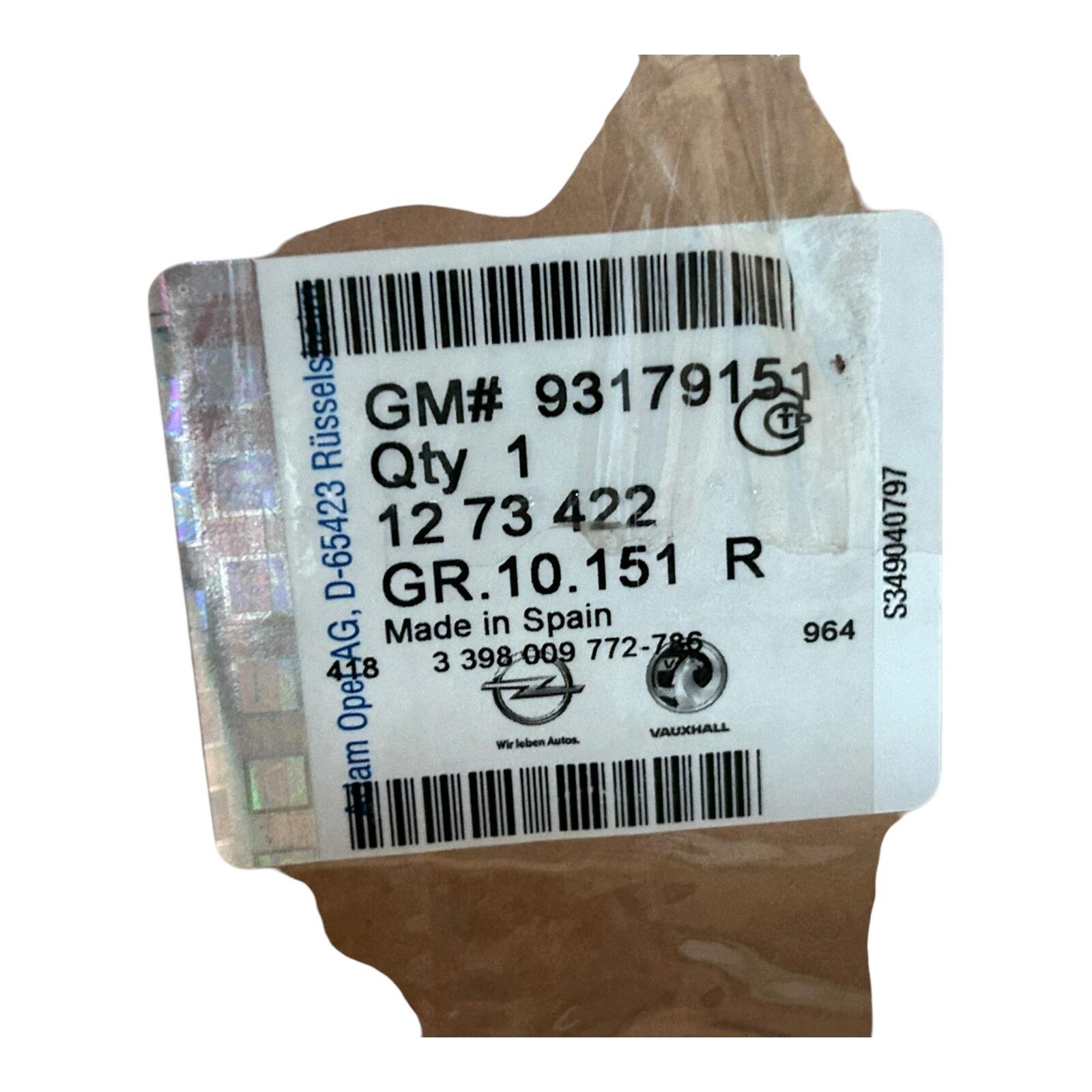 Genuine Vauxhall Tourer LH NS Fog lamp surround moulding close up
