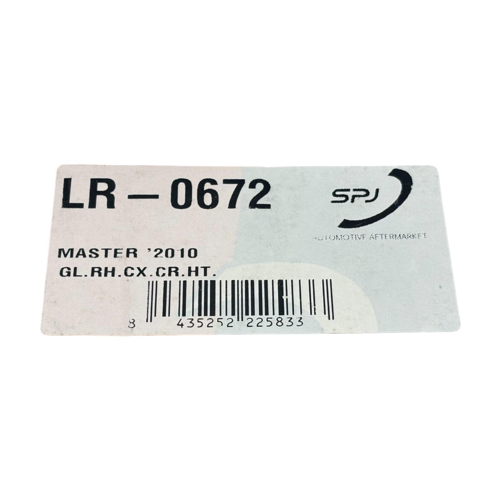 SPJ Automotive automotive SPJ RH OS Upper wing mirror glass Master