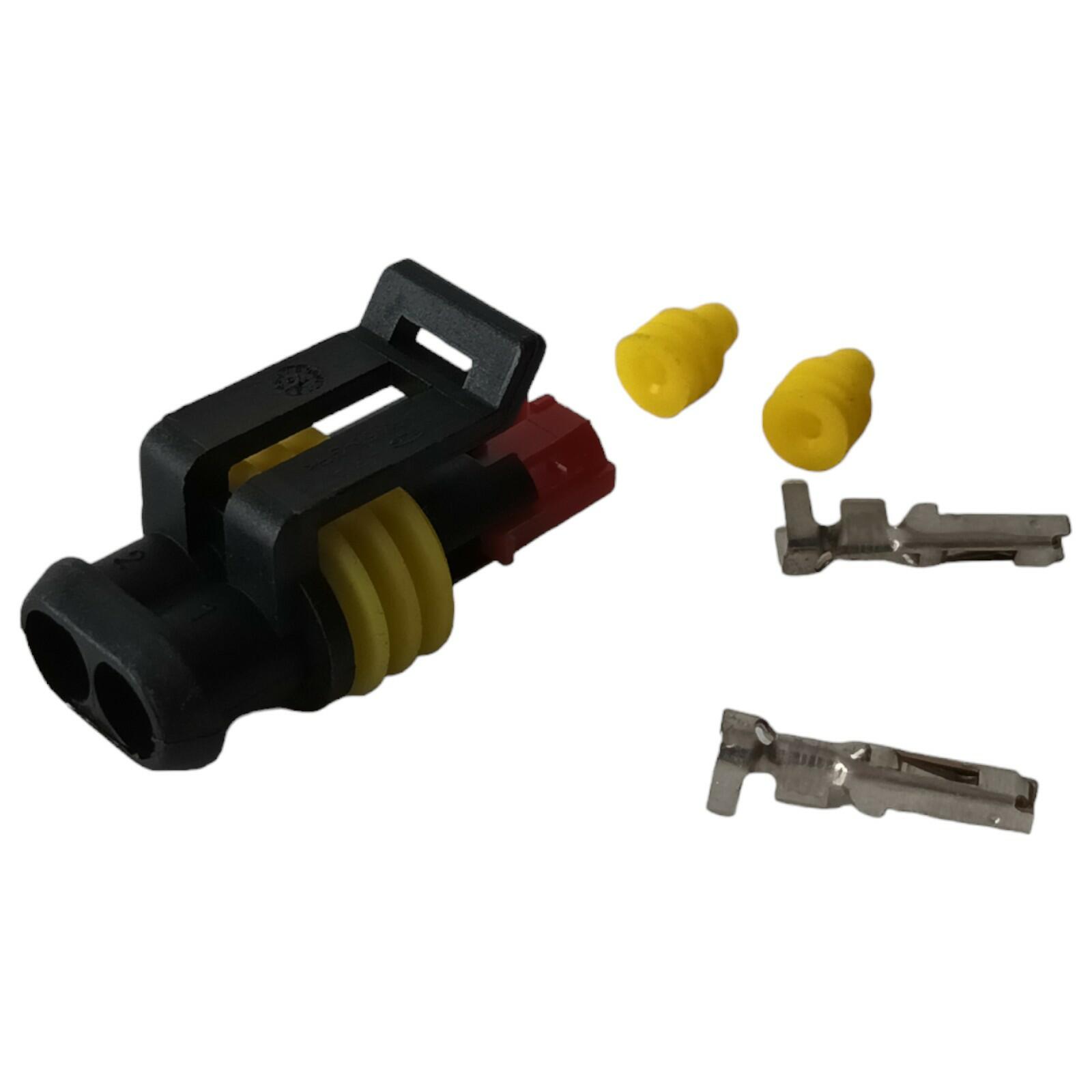 TRP 2-Pin Superseal female connector (1.5mm tab width) — quality aftermarket replacement — part number 2168092