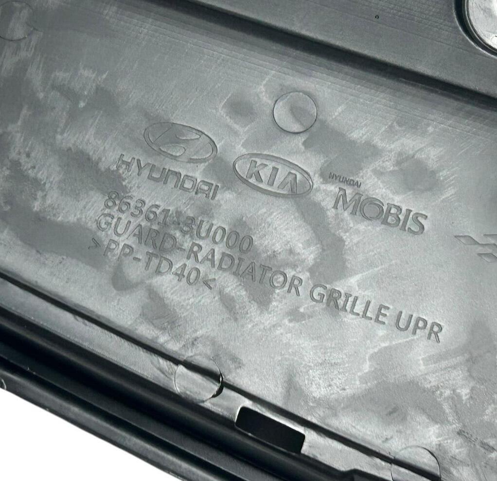KIA Sportage Upper radiator grille cover automotive part