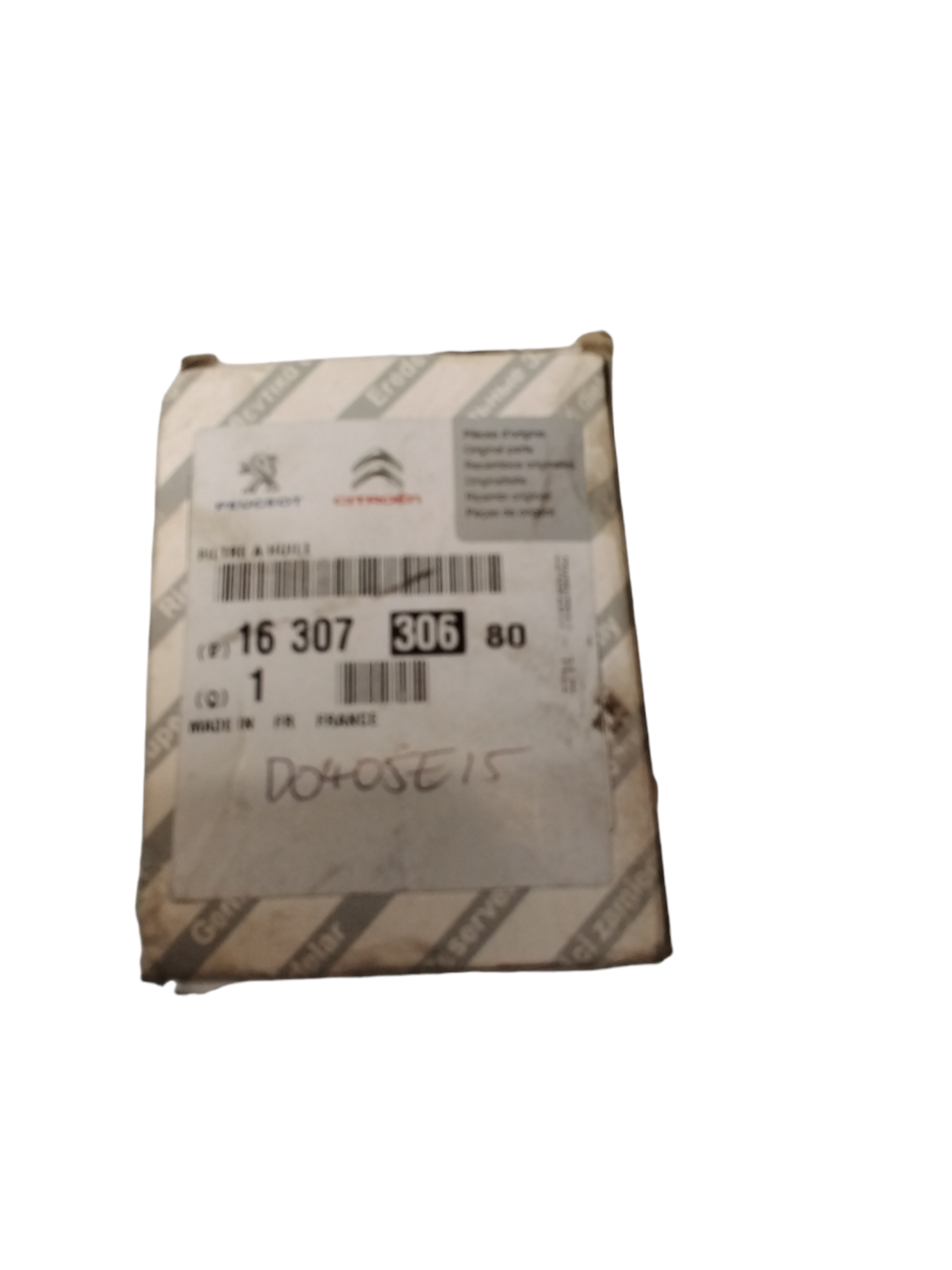 Peugeot / Citroen Oil Filter original equipment