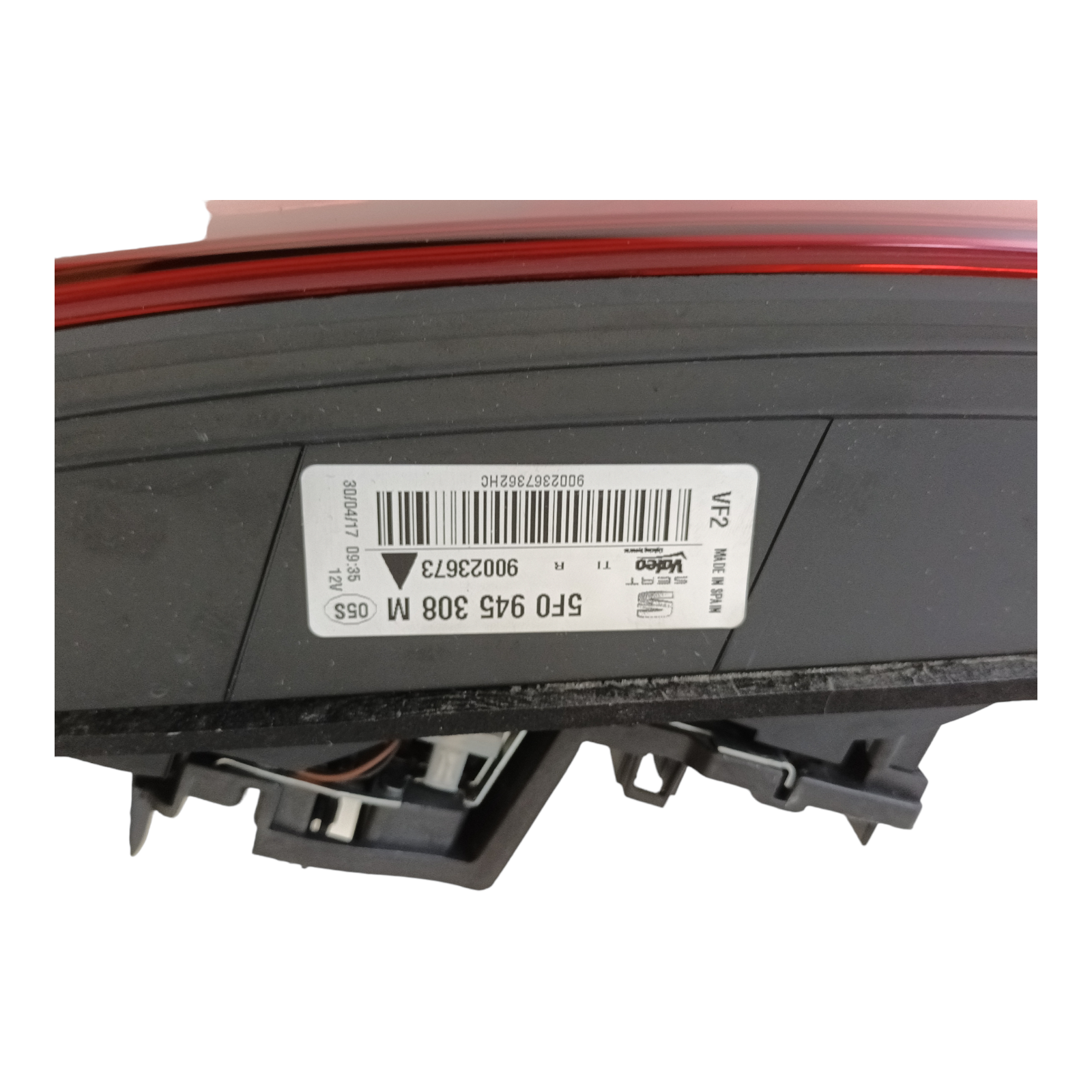 5F0945308M — Genuine SEAT Leon RH OS Rear Lamp Light Assembly, factory-specification unit
