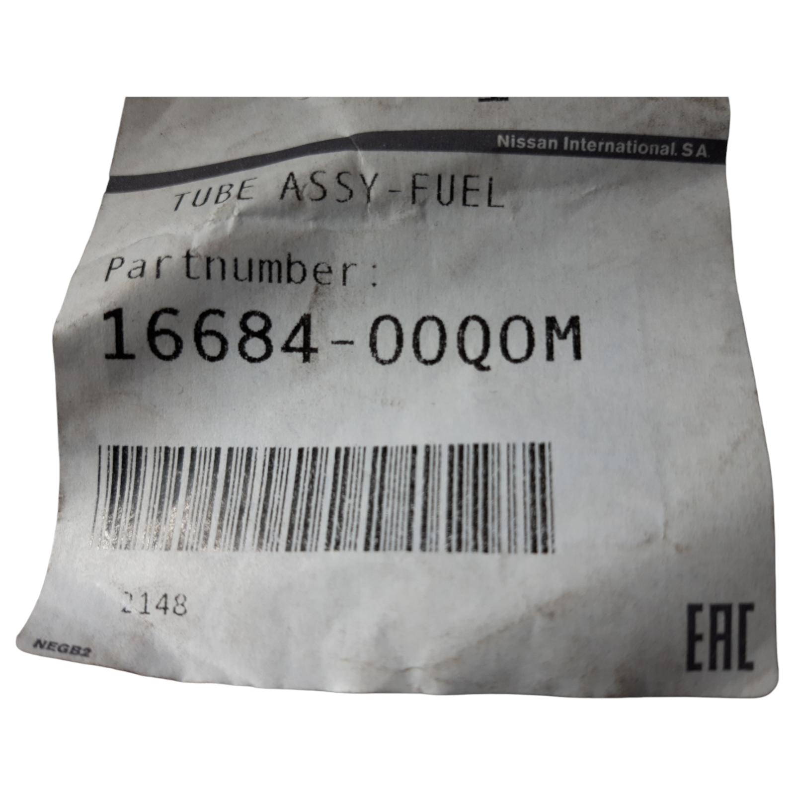 Nissan OEM Navara (D23) Fuel pipe