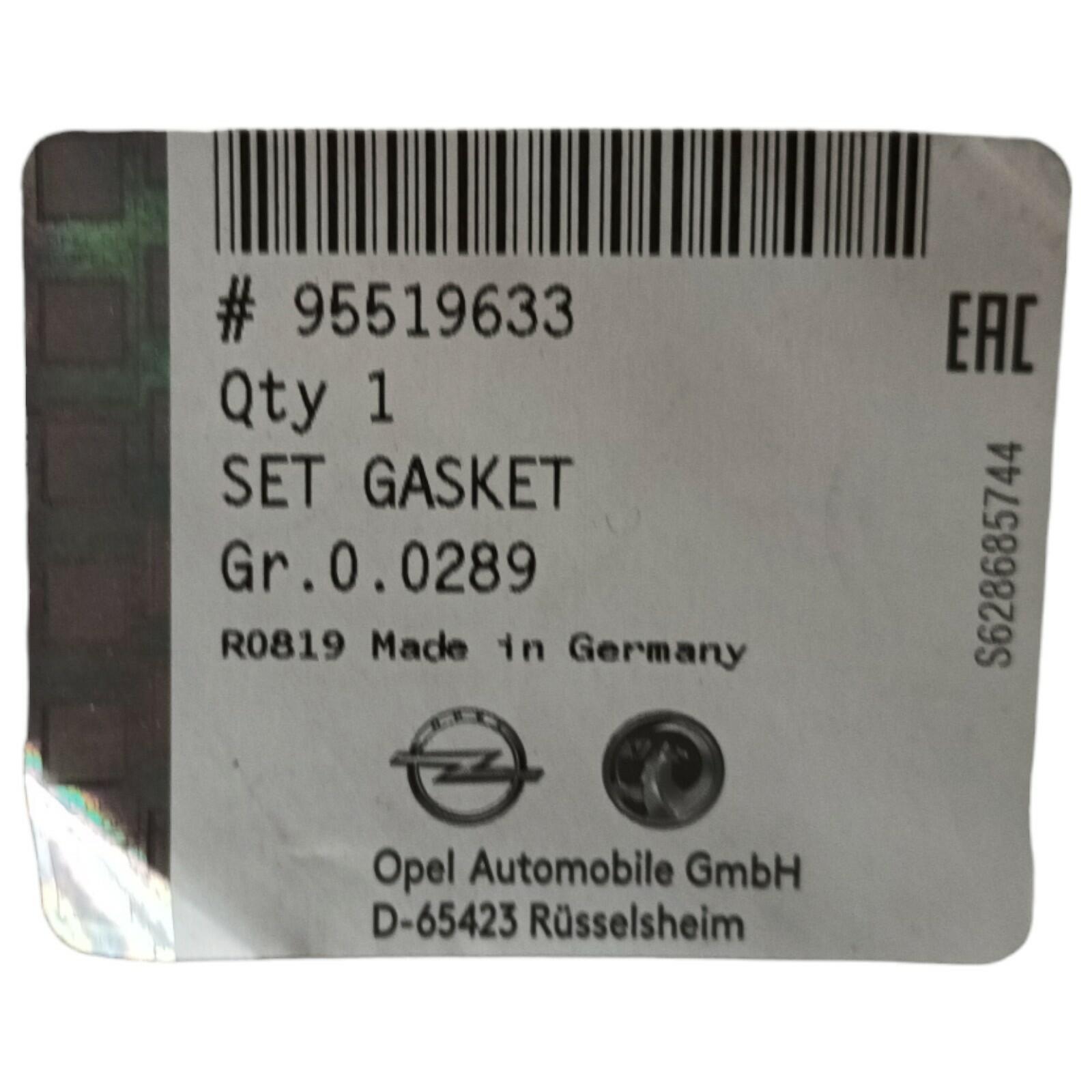 Direct-fit Vauxhall Adam / Corsa E Cylinder Head Overhaul Gasket — part number 95519633
