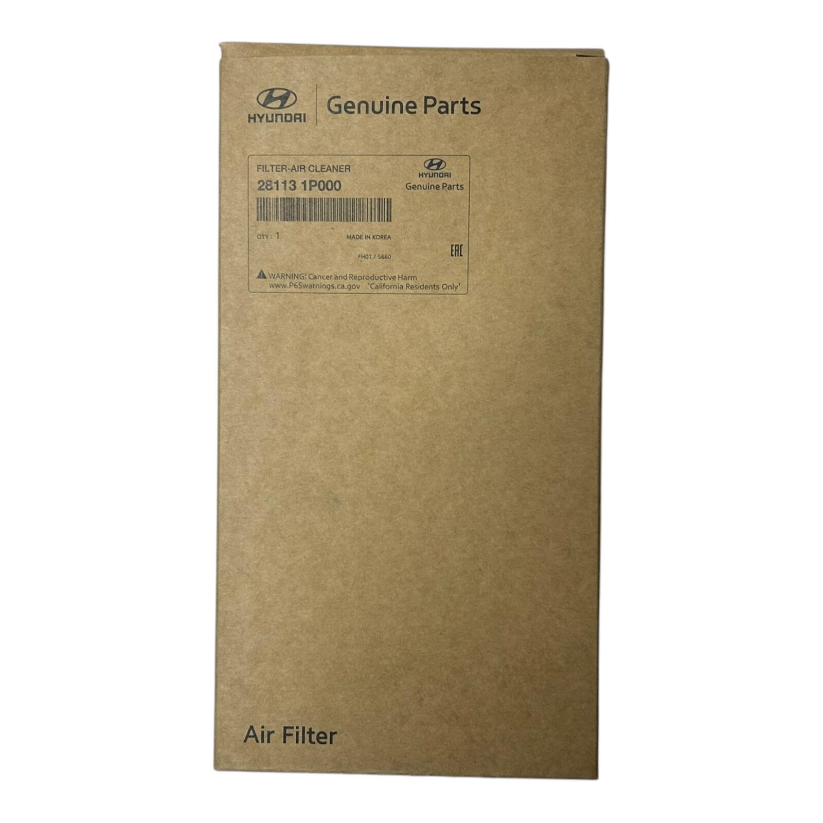 Genuine Hyundai Service kit close up