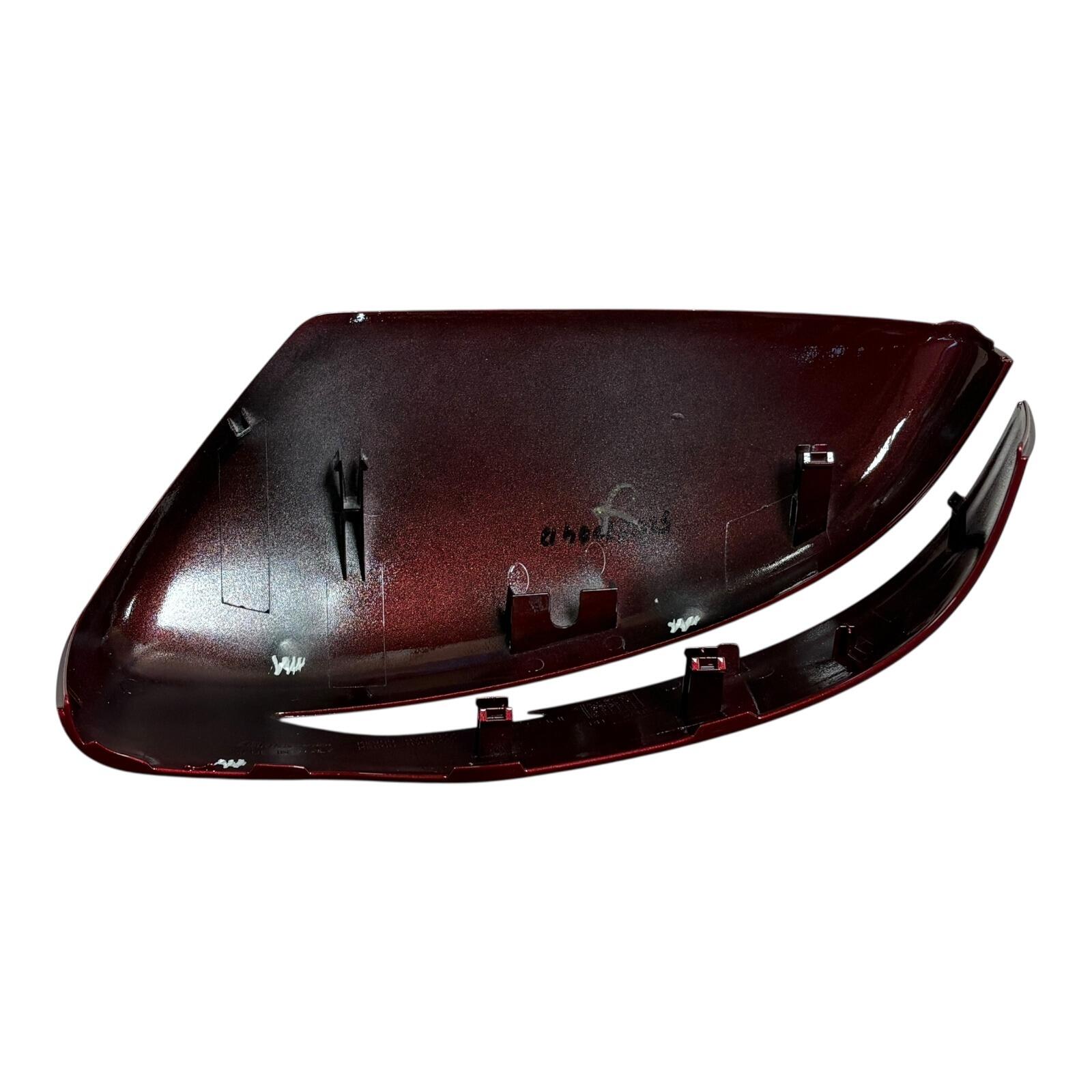 OEM RH OS Wing mirror cover (Detroit red) for Nissan vehicles