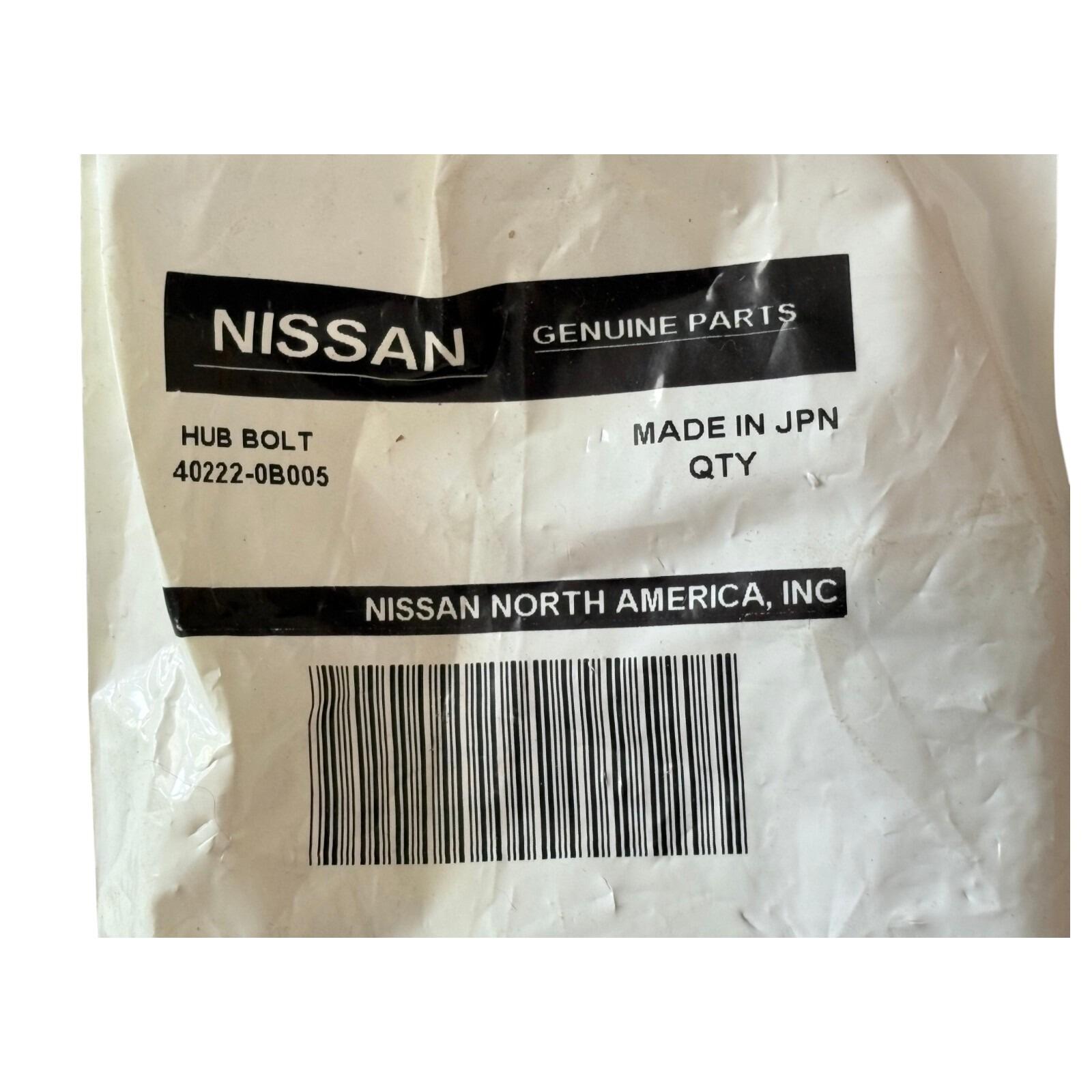 Direct-fit Nissan Navara (D23M/D40M) Pathfinder (R51M) Hub Bolt — part number 402220B005