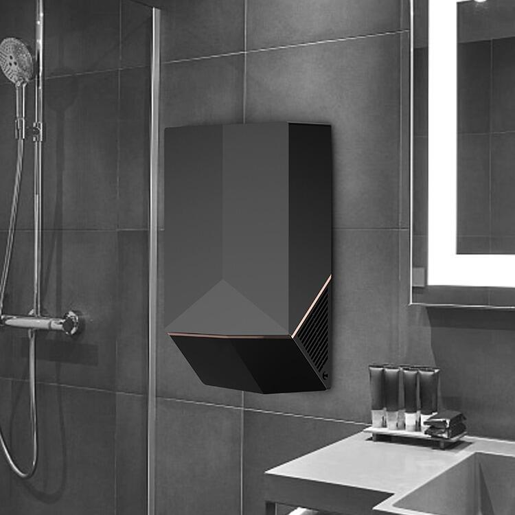 Aertek VTX High Speed Hand Dryer Black