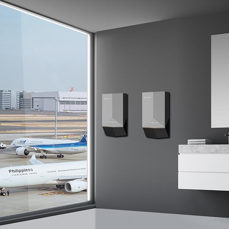 Aertek VTX High Speed Hand Dryer Nickel
