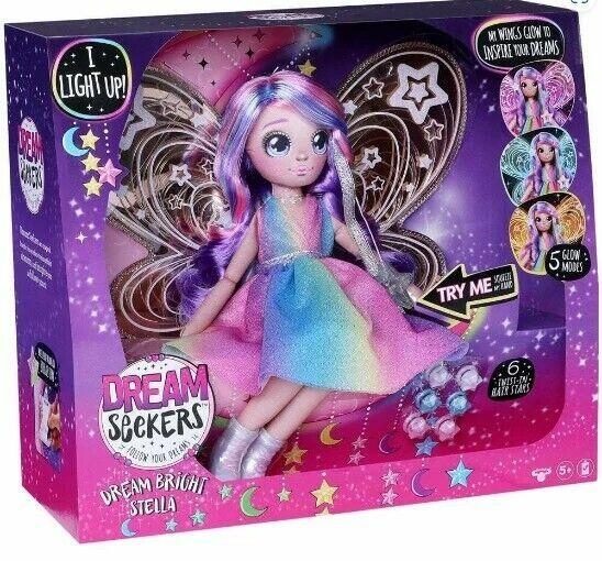Stella Dream Seekers Dream Bright Fairy Fashion Doll with LightUp Wings