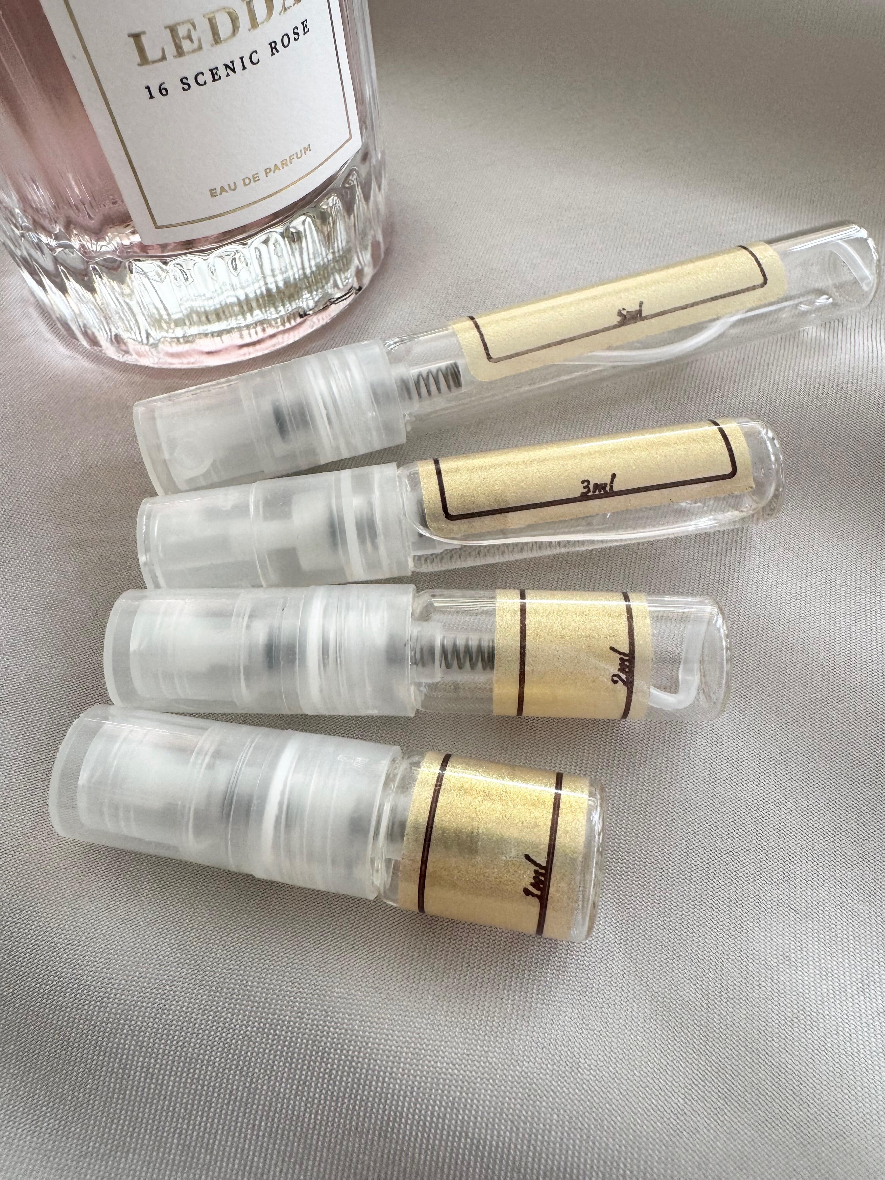 Ledda 16 Scenic Rose with sample bottles