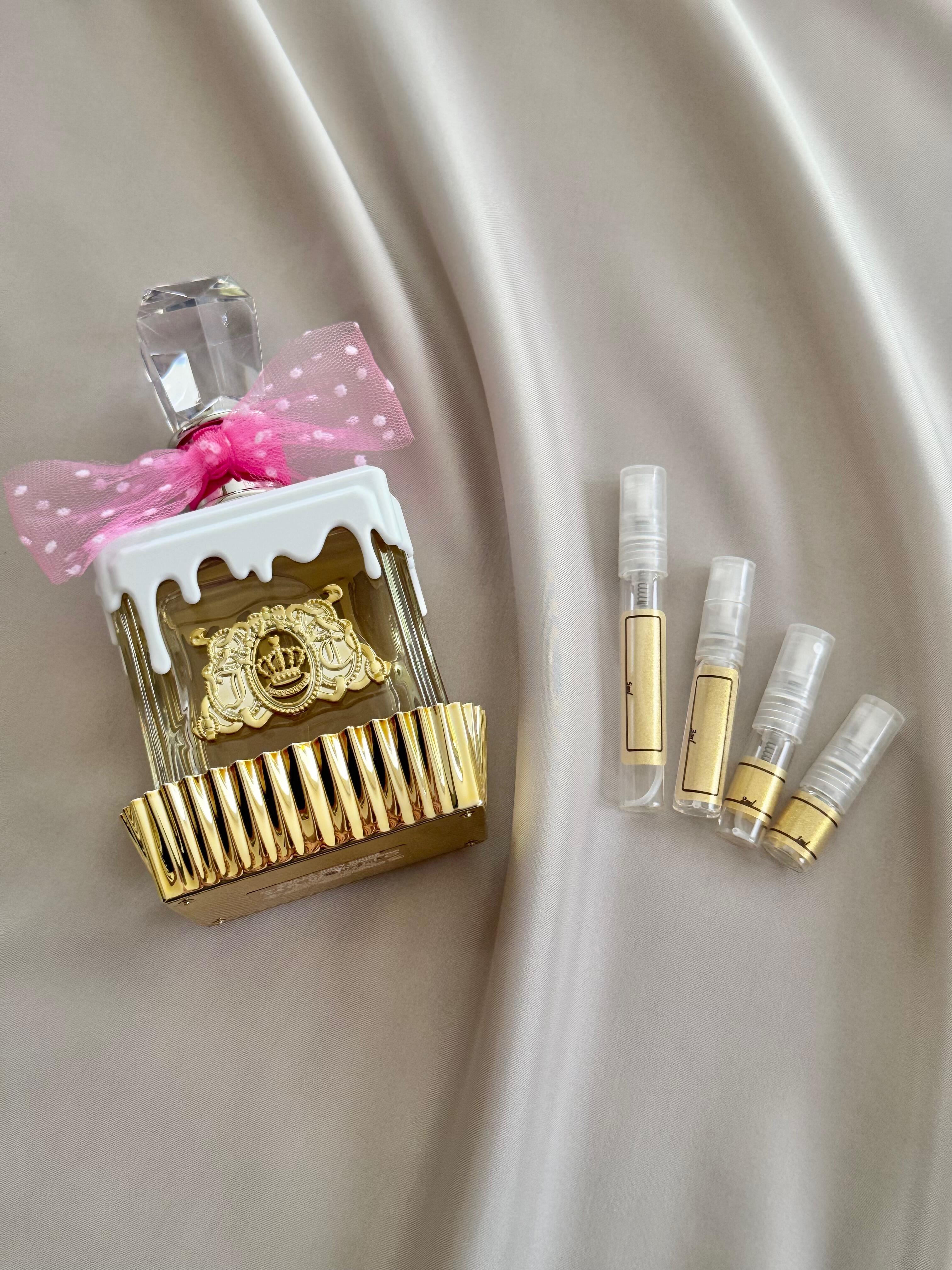 Juicy Couture Viva La Juicy Sucre with sample bottles