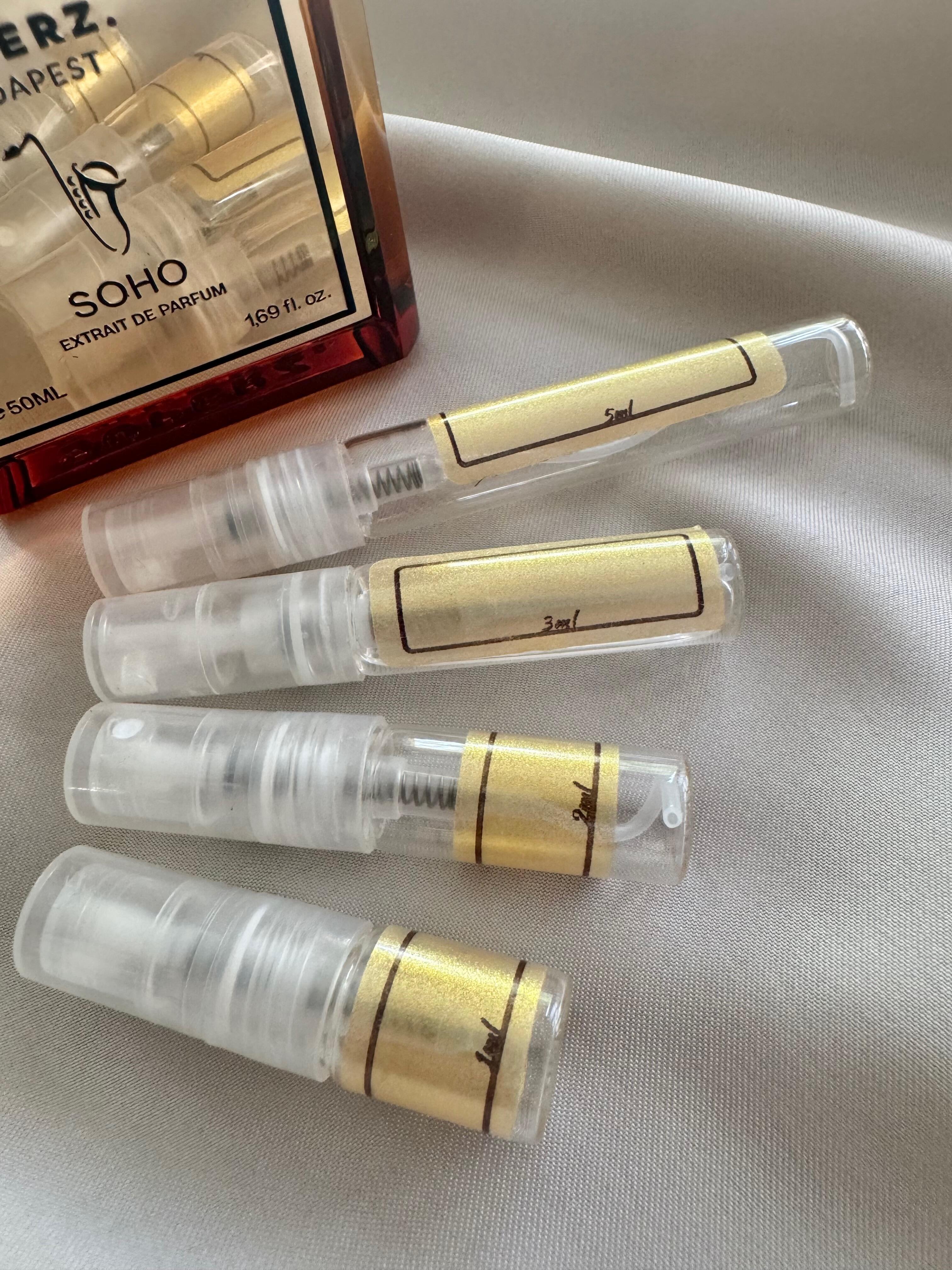 Superz Soho with sample bottles