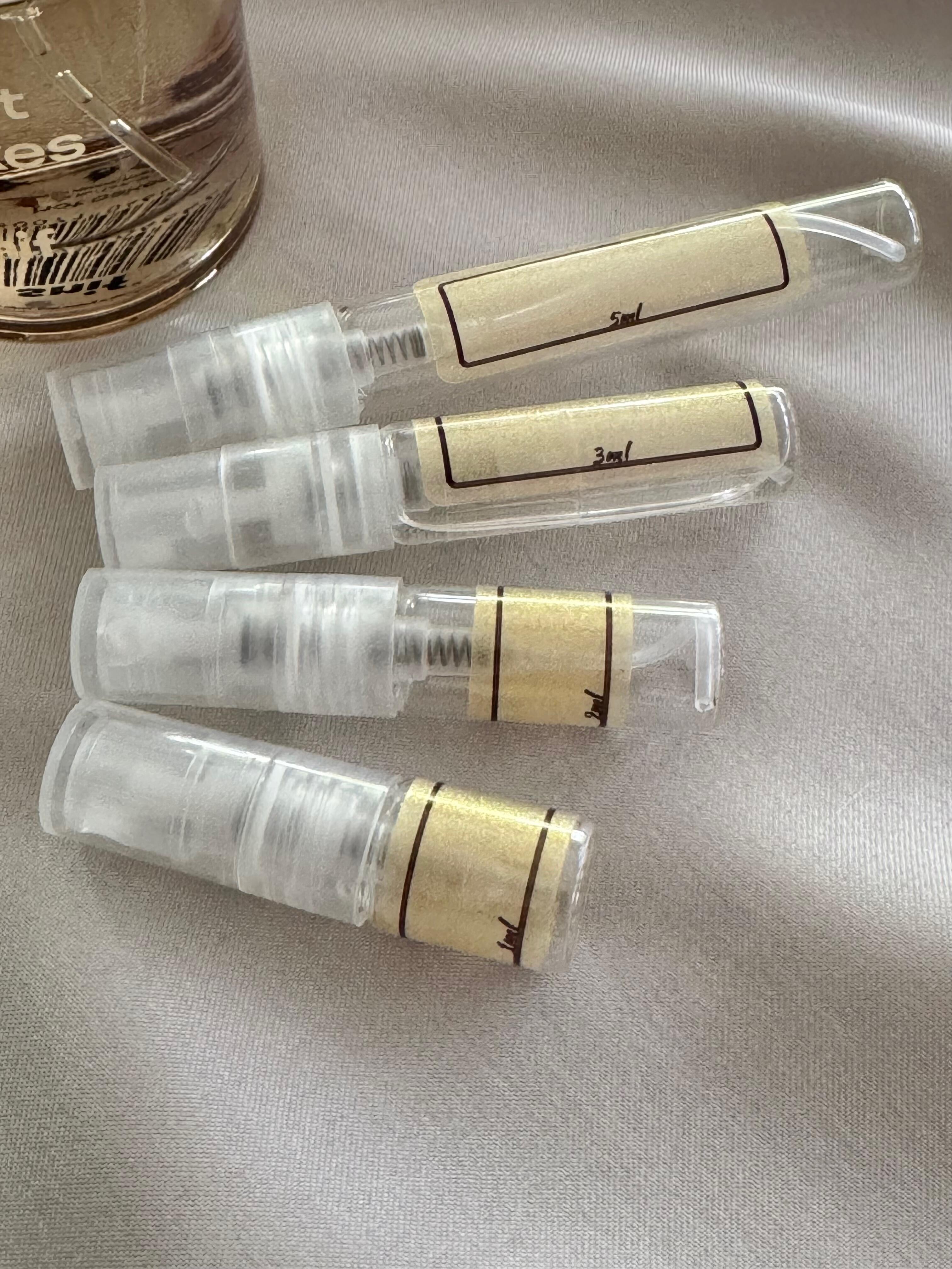 Snif Hot Cakes and sample bottles