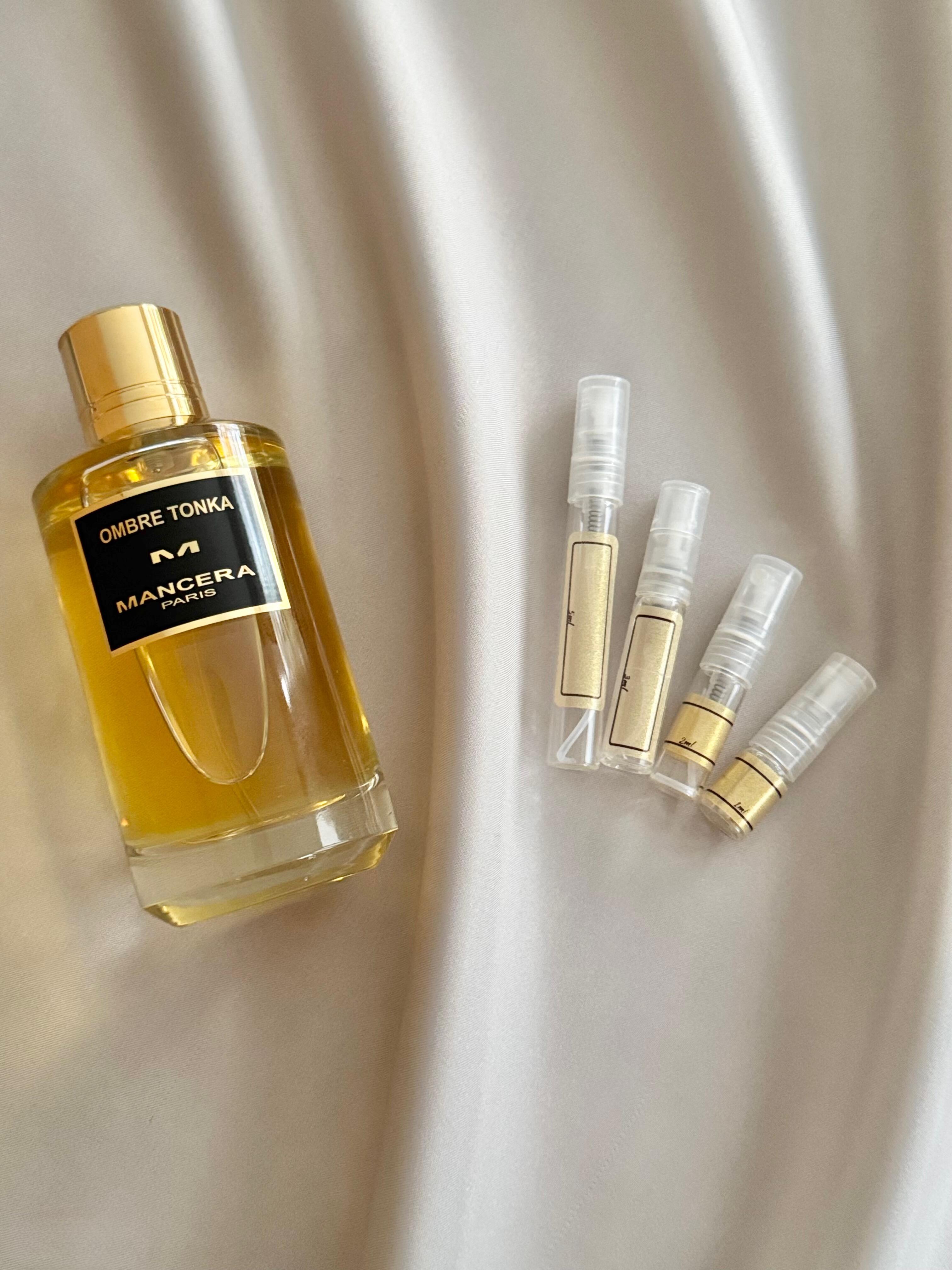Mancera Ombre Tonka with sample bottles
