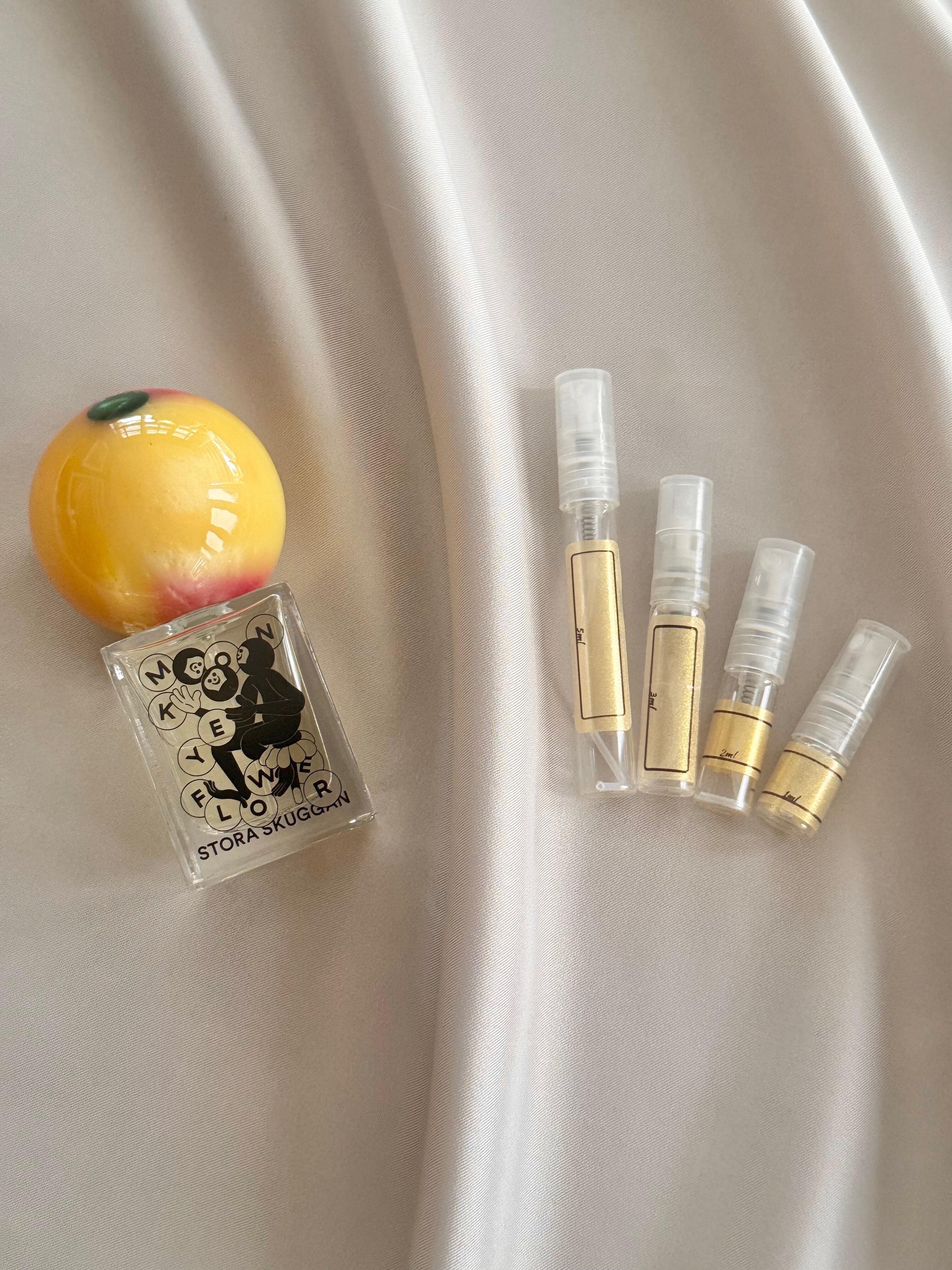 Stora Skuggan Monkeyflower with sample bottles