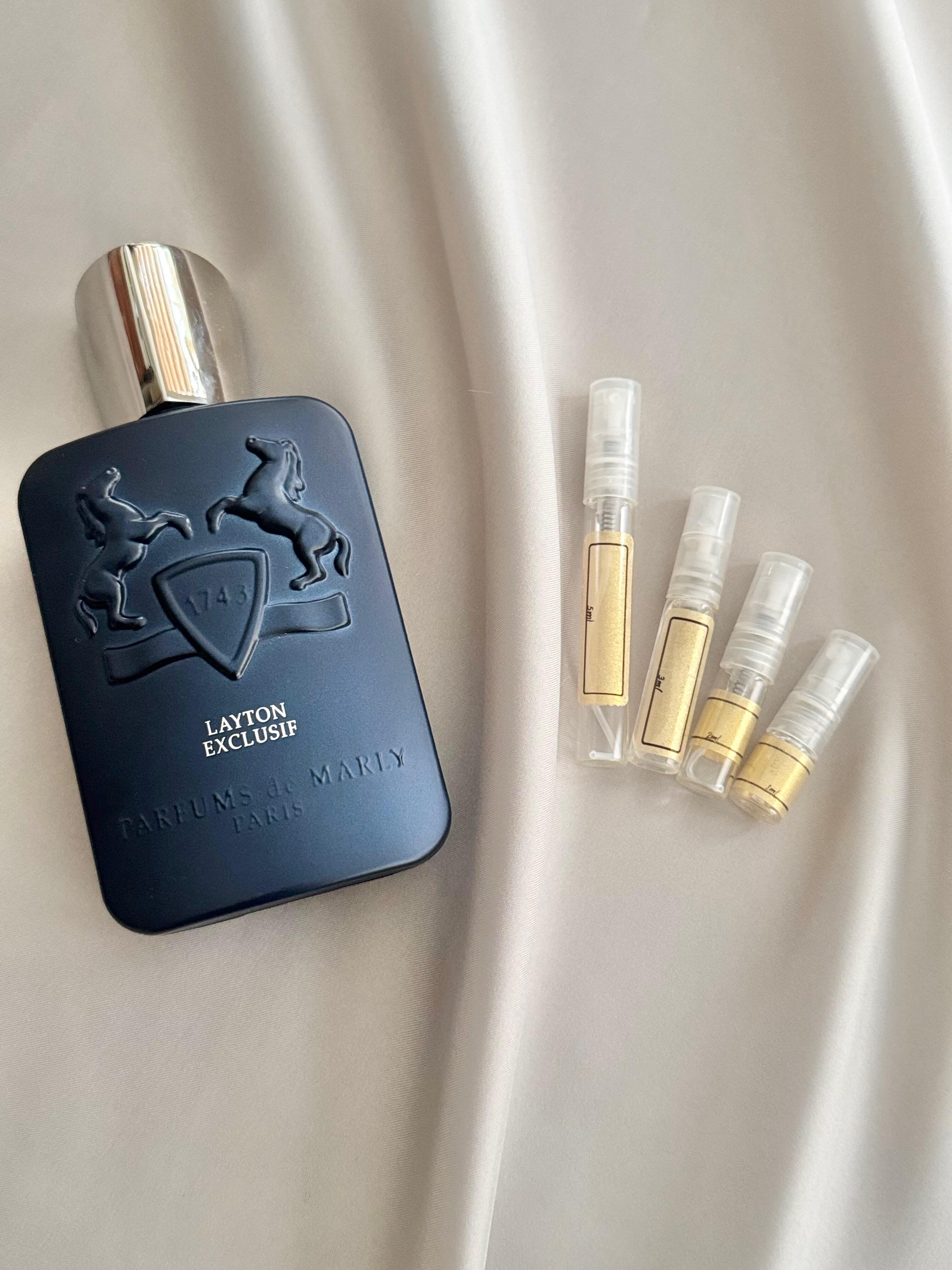 Parfums de Marly Layton Exclusif with sample bottles
