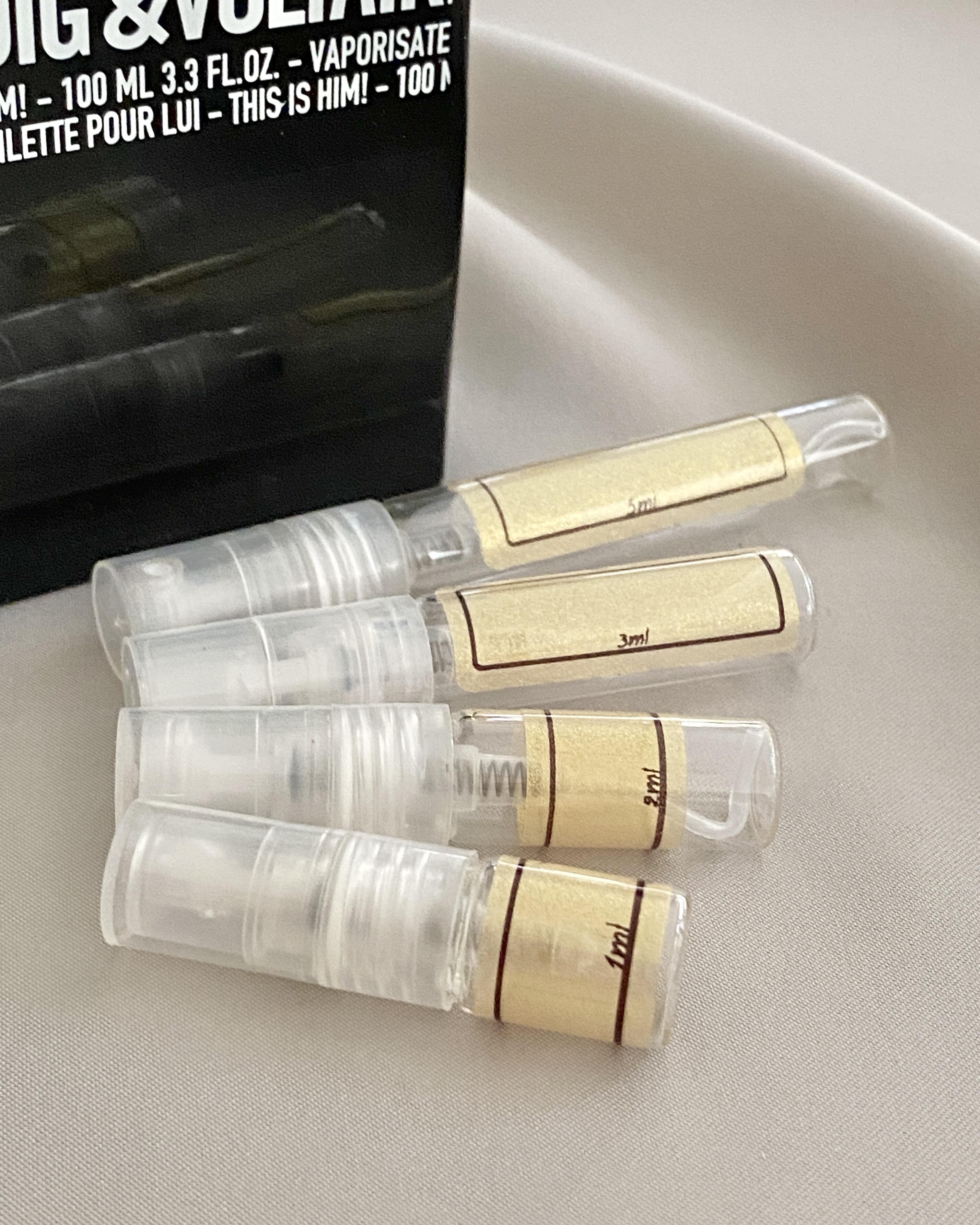 Zadig & Voltaire This is Him and sample bottles