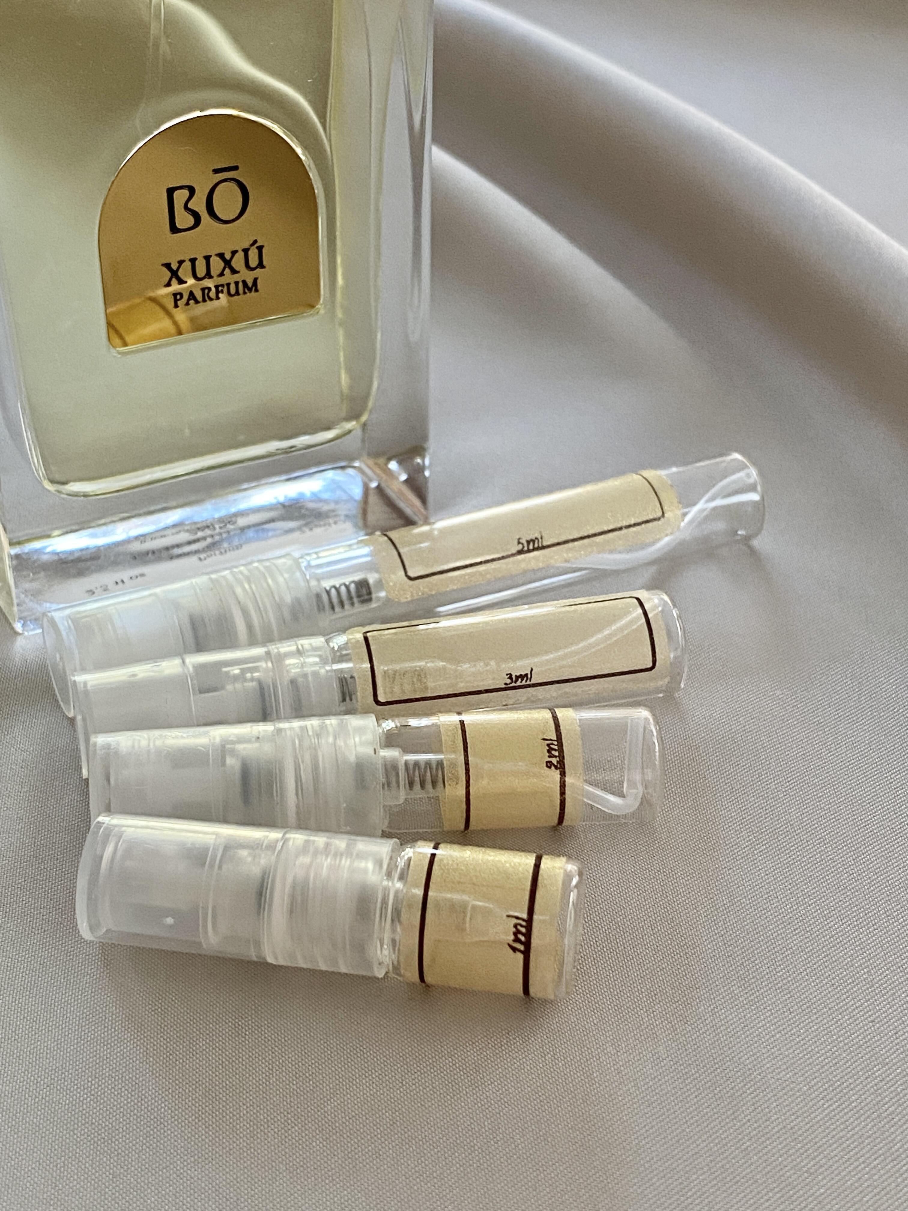 House of Bo Xuxu and sample bottles