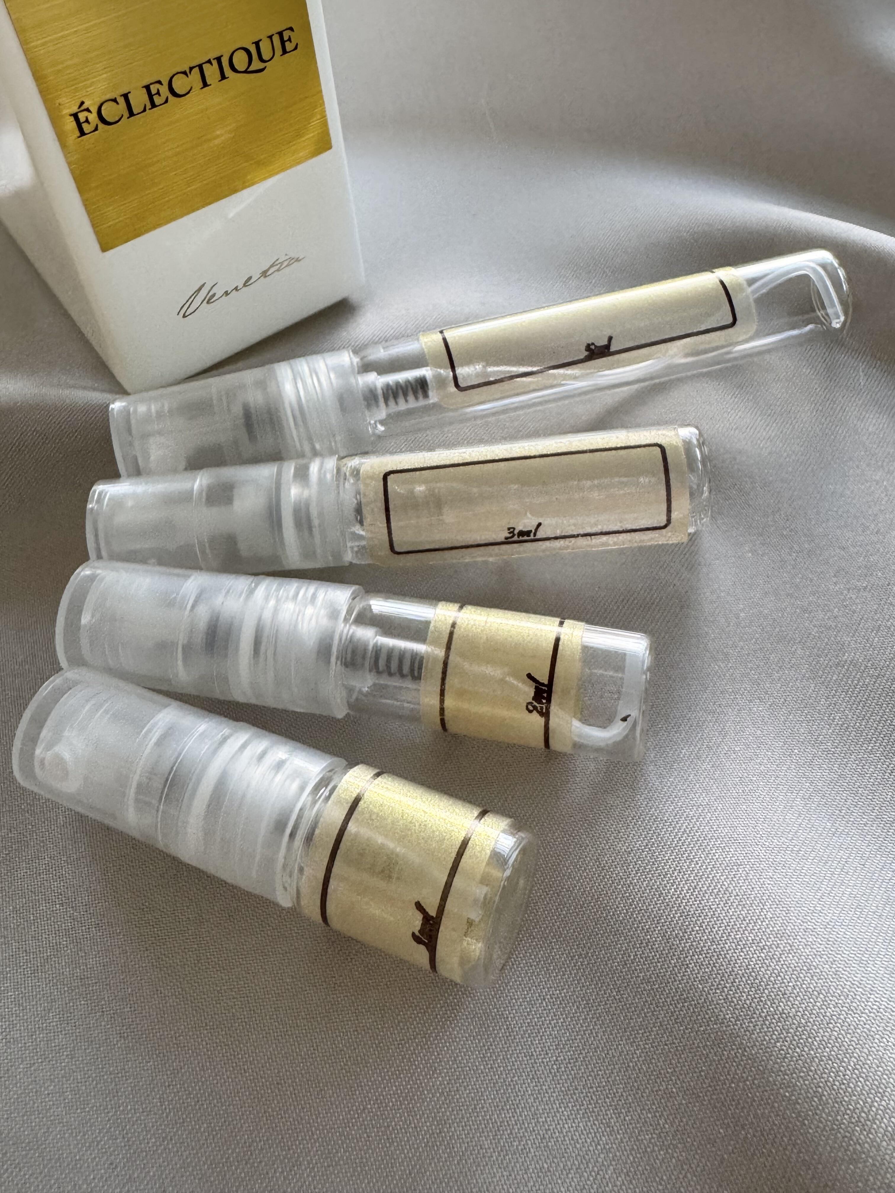 Gritti Ecletique with sample bottles