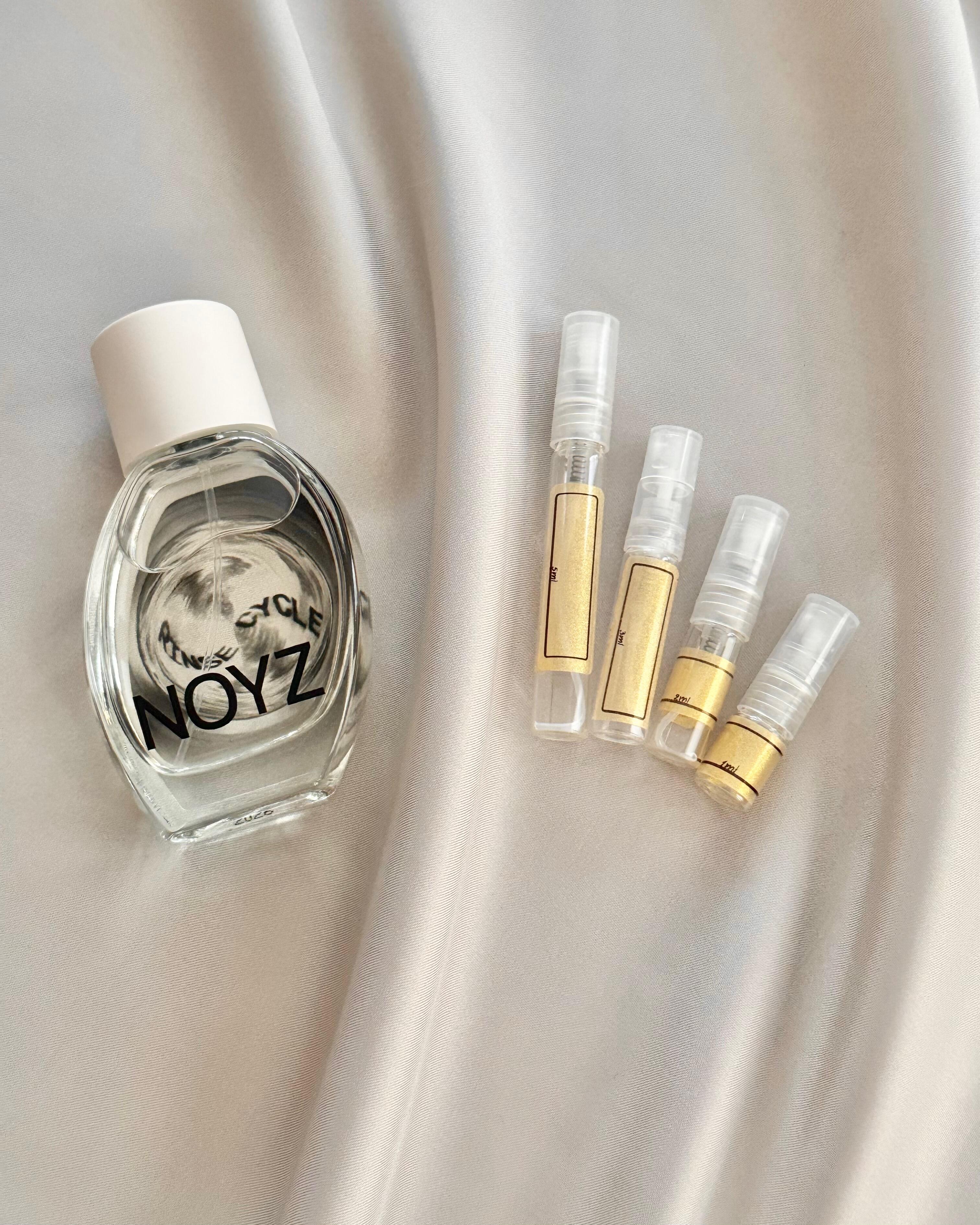 Noyz Rinse Cycle with sample bottles