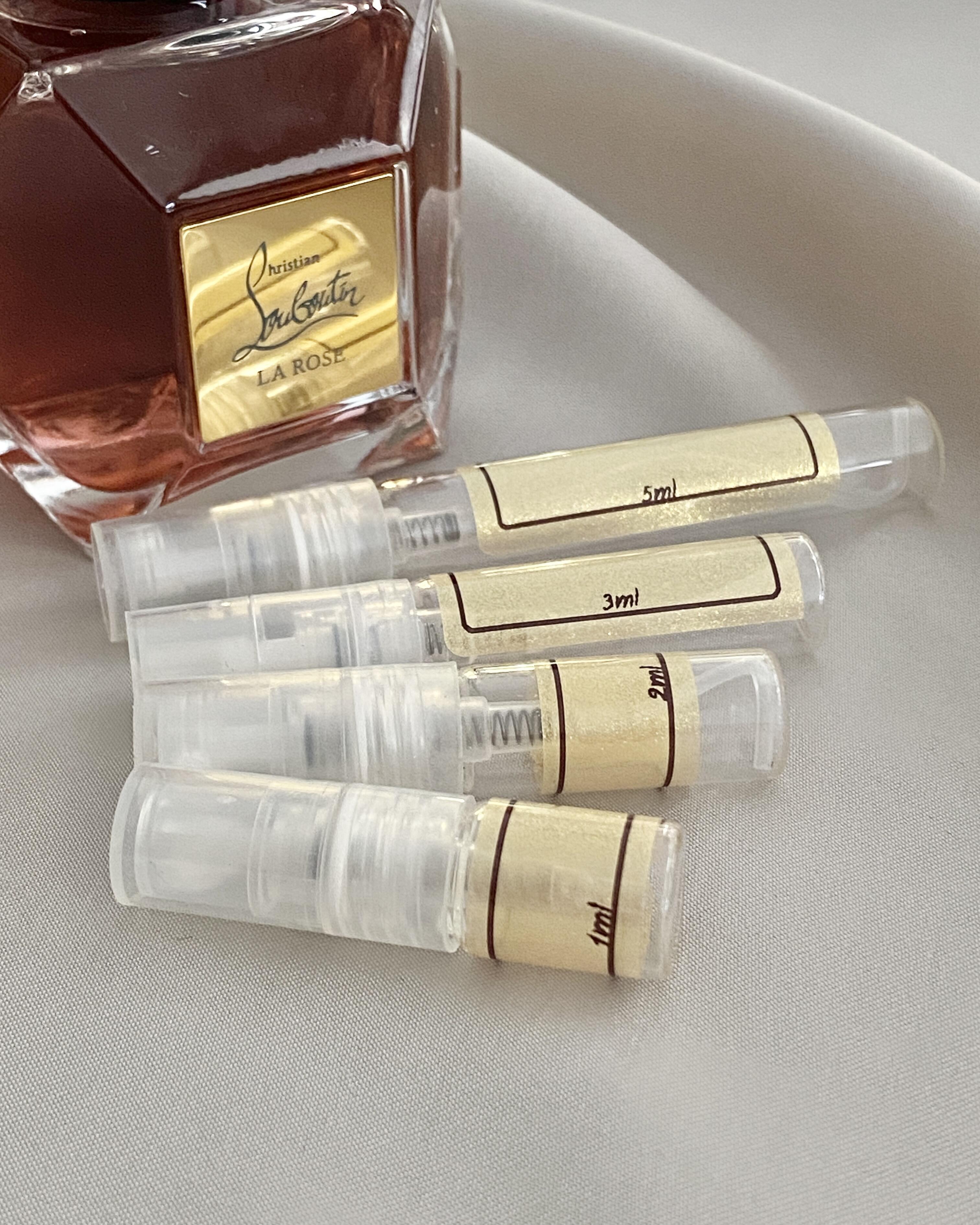 Christian Louboutin Fetiche La Rose and Fragrance Samples