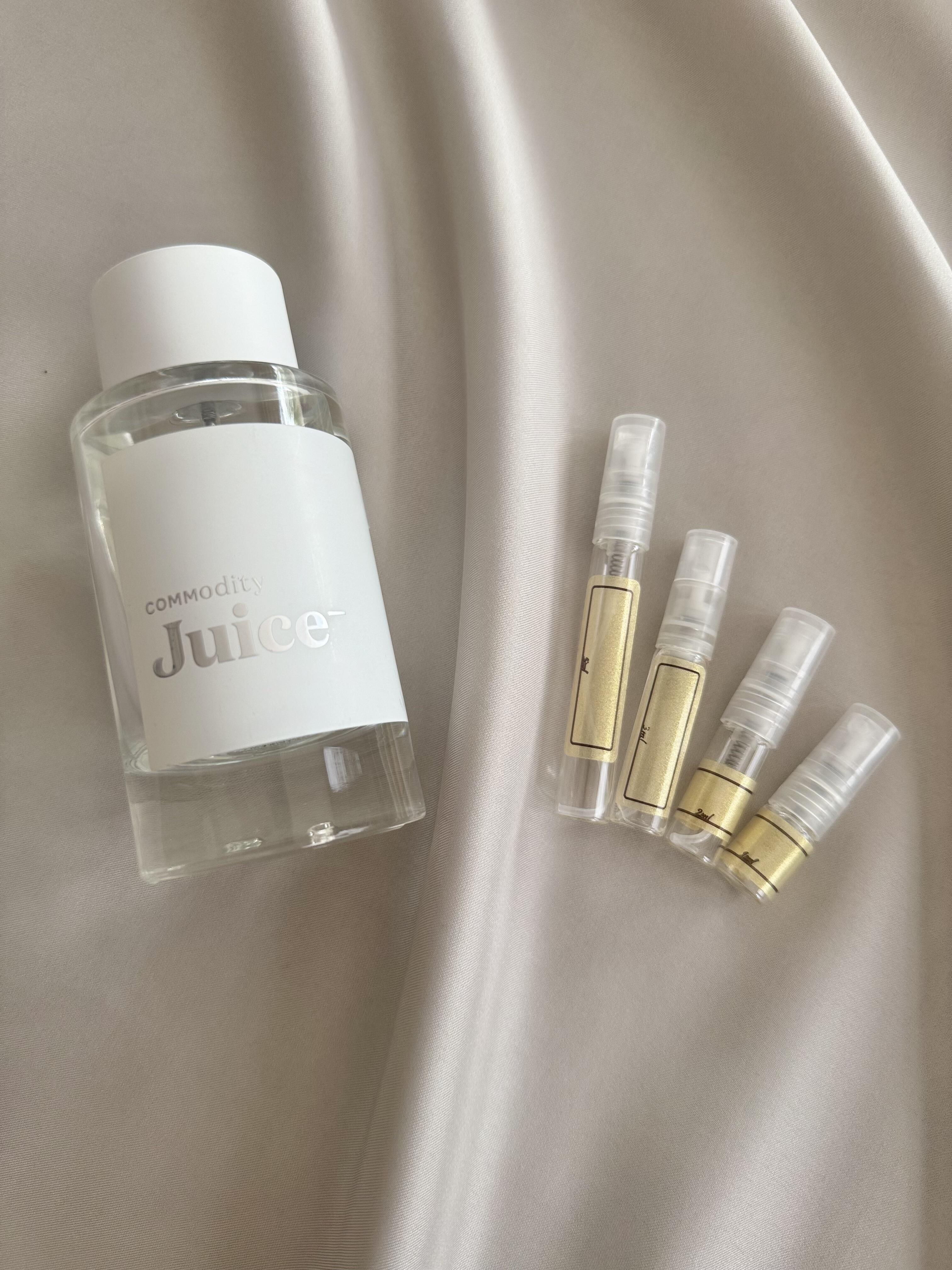 Commodity Juice Personal with sample bottles