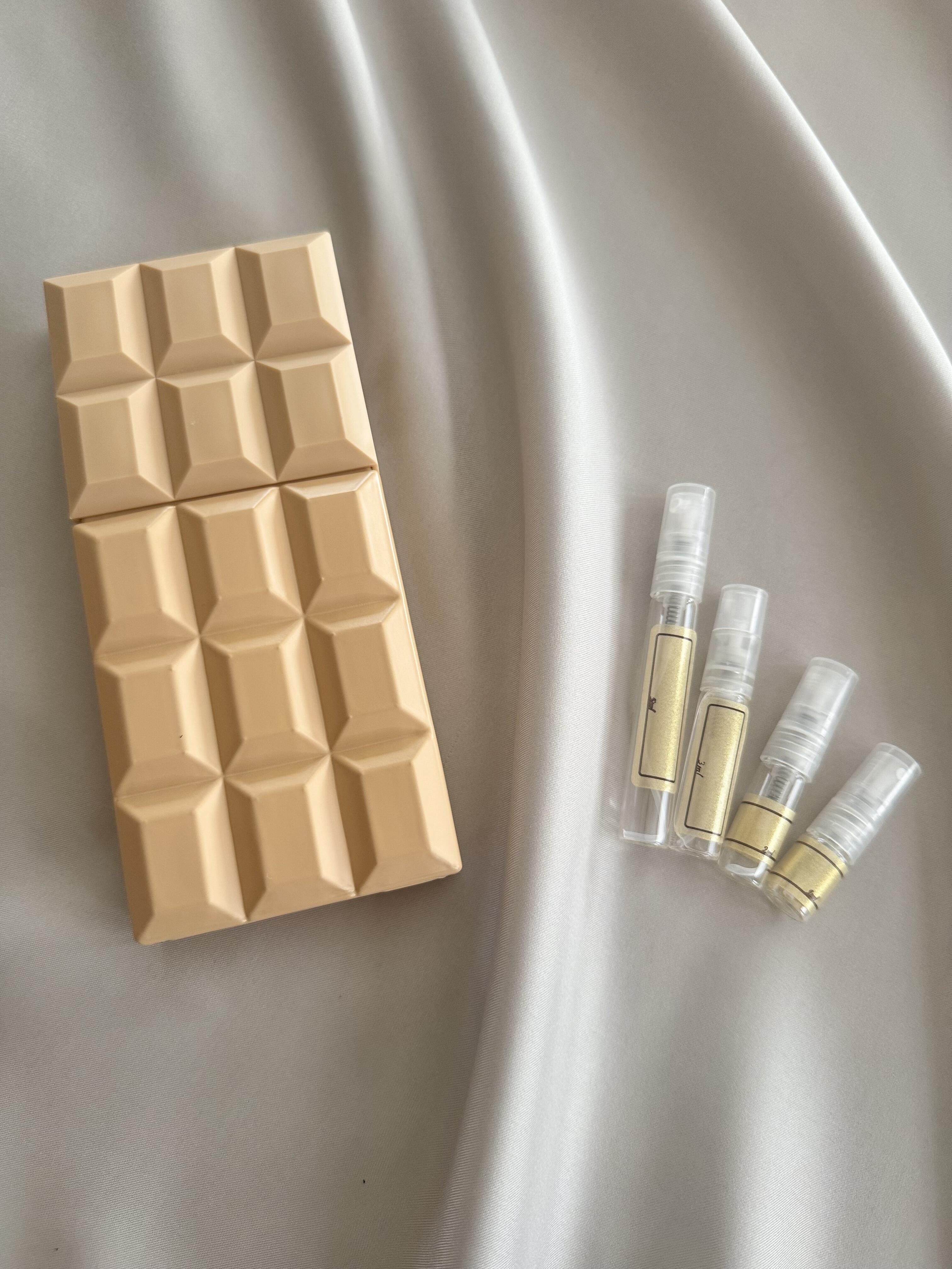 Sabrina Carpenter Sweet Tooth Caramel Dream with sample bottles