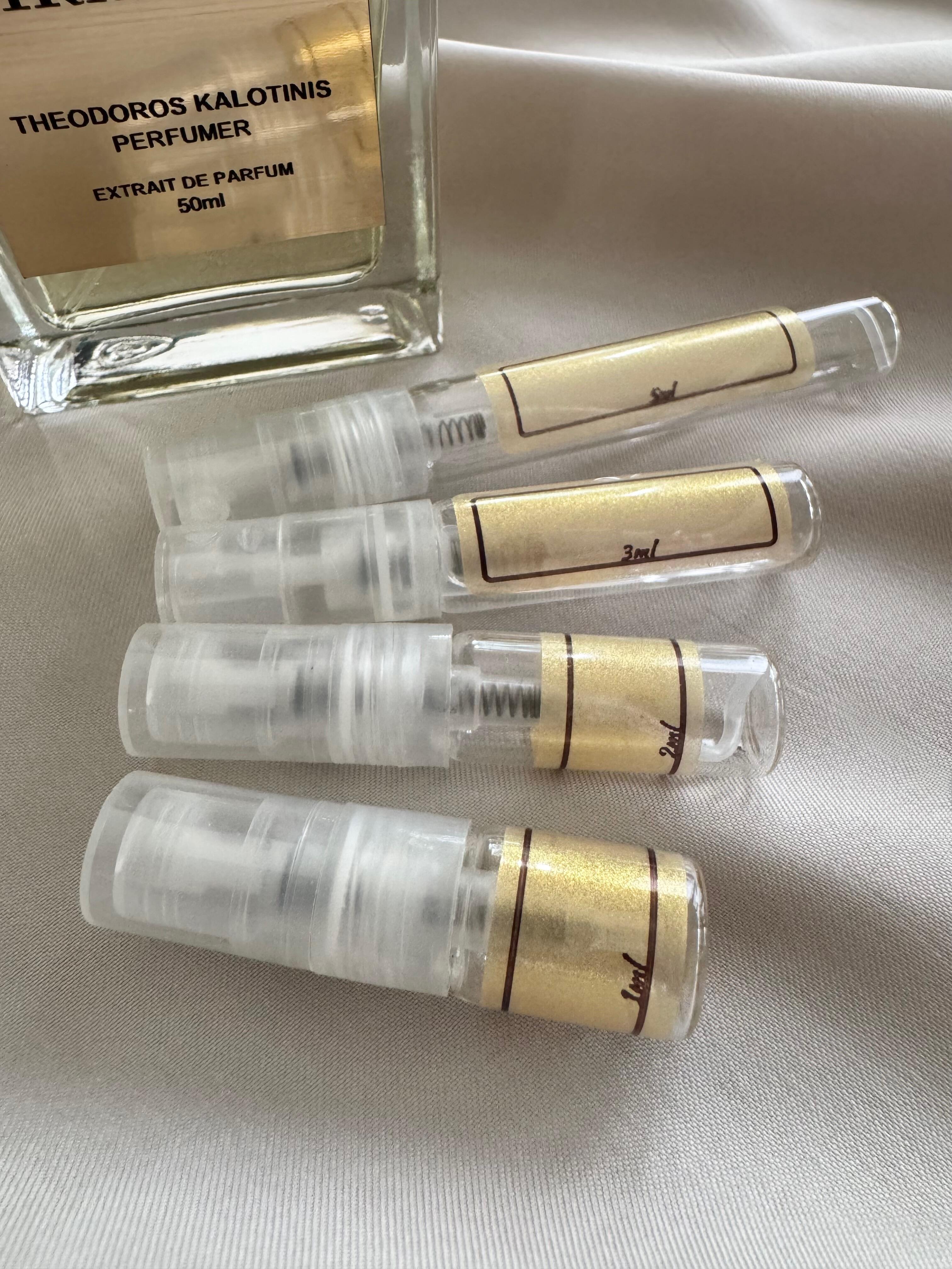 Theodoros Kalotinis Tiramisu and sample bottles
