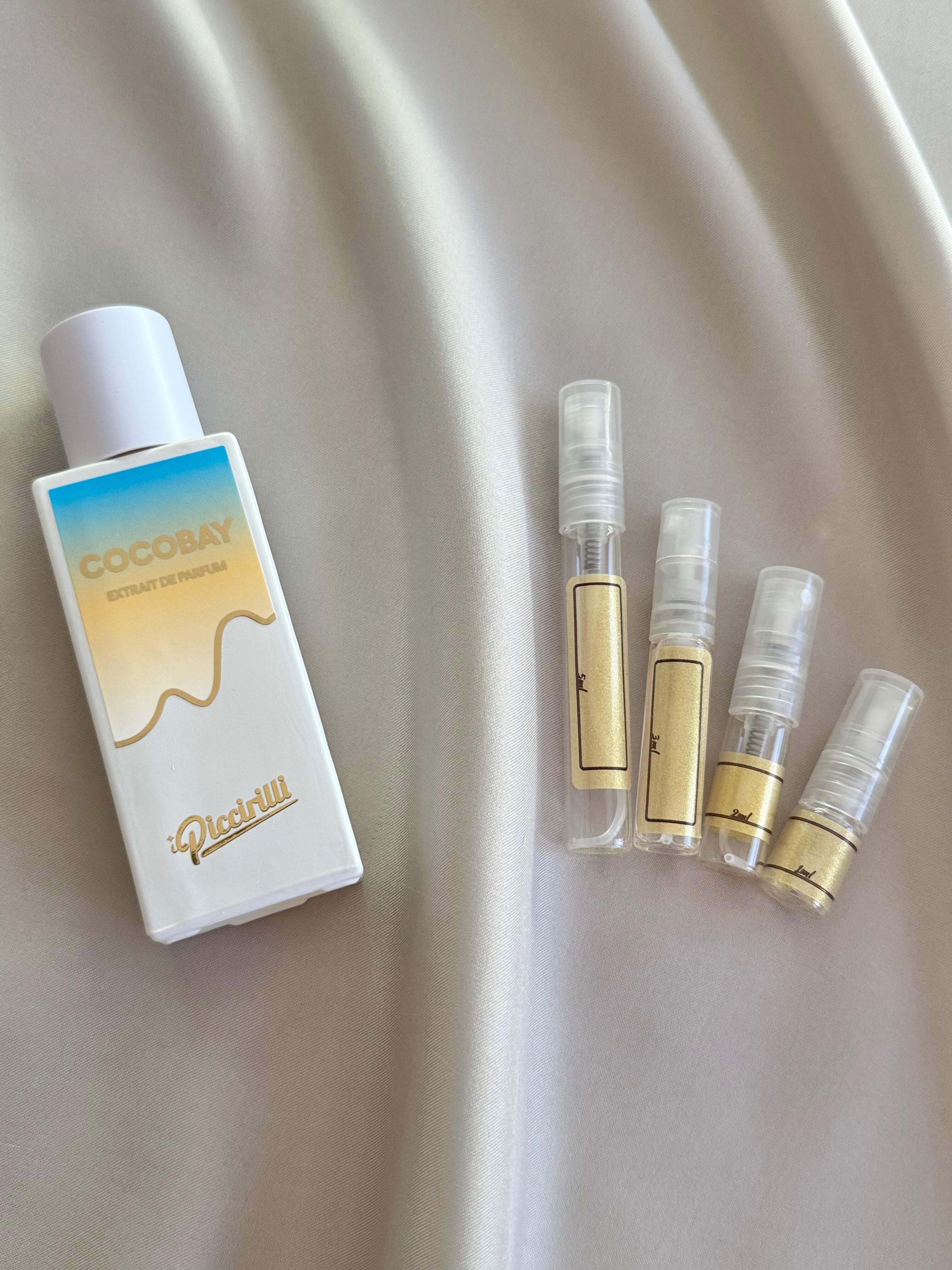I Piccirilli Cocobay with sample bottles